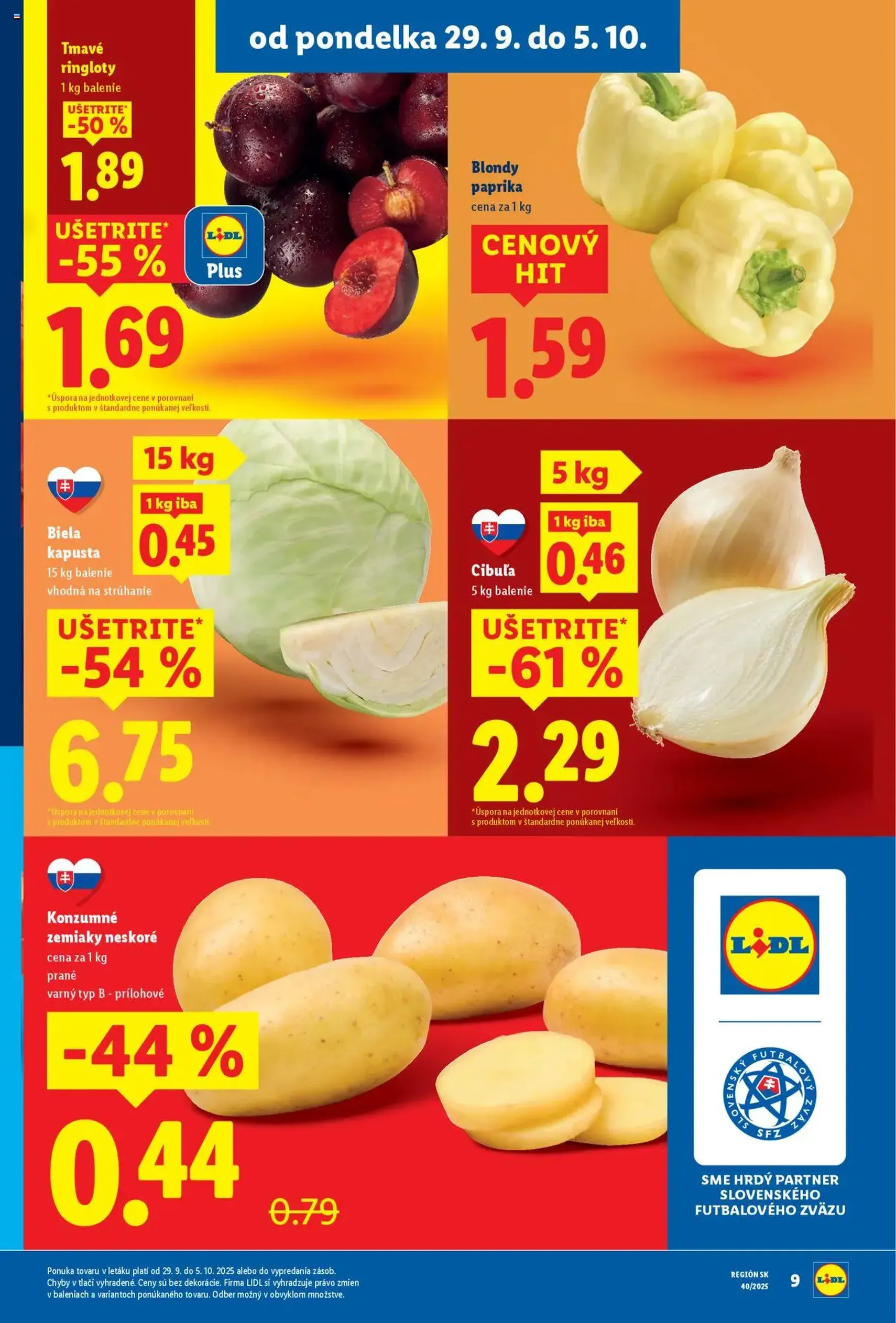 Lidl leták - platný leták od 29.09.2025 strana 9 z 95