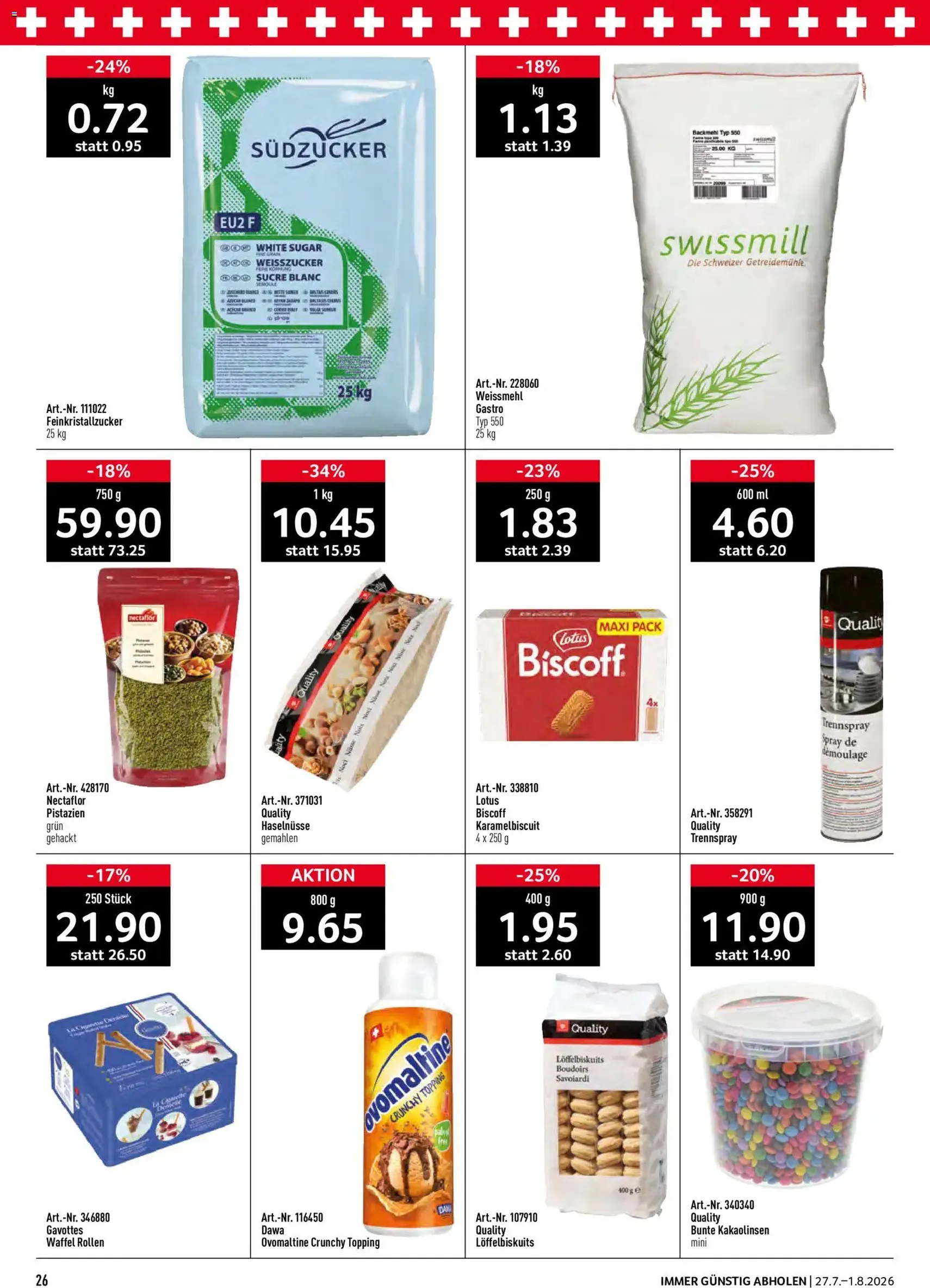Prodega aktionen - Gültiger Prospekt ab 27.07.2026, Seite 26 von insgesamt 39