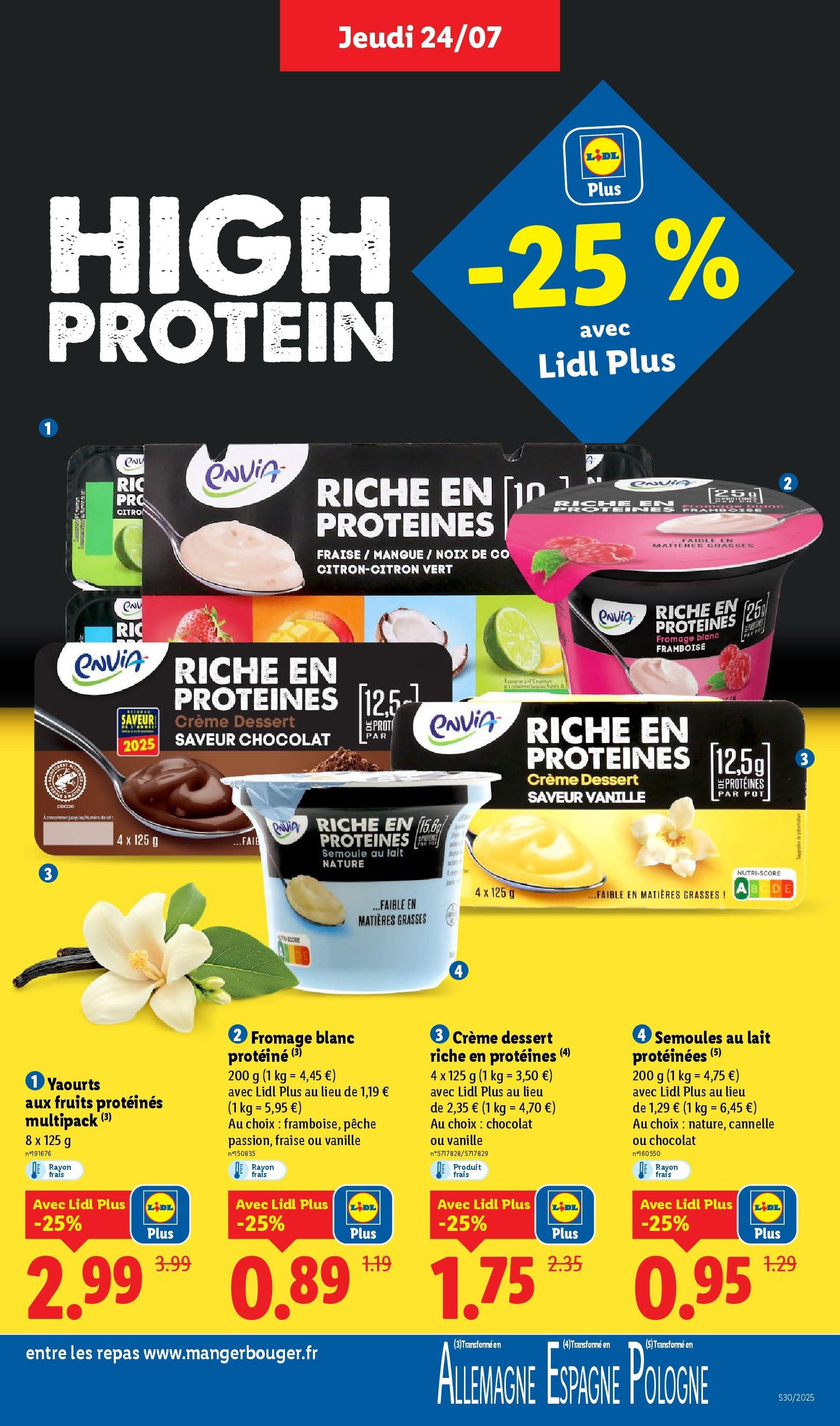 LIDL catalogue semaine 29 - brochure valable à partir du 24/07/2025, page 11 sur 73 LIDL catalogue semaine 29 - brochure valable à partir du 24/07/2025, page 11 sur 73