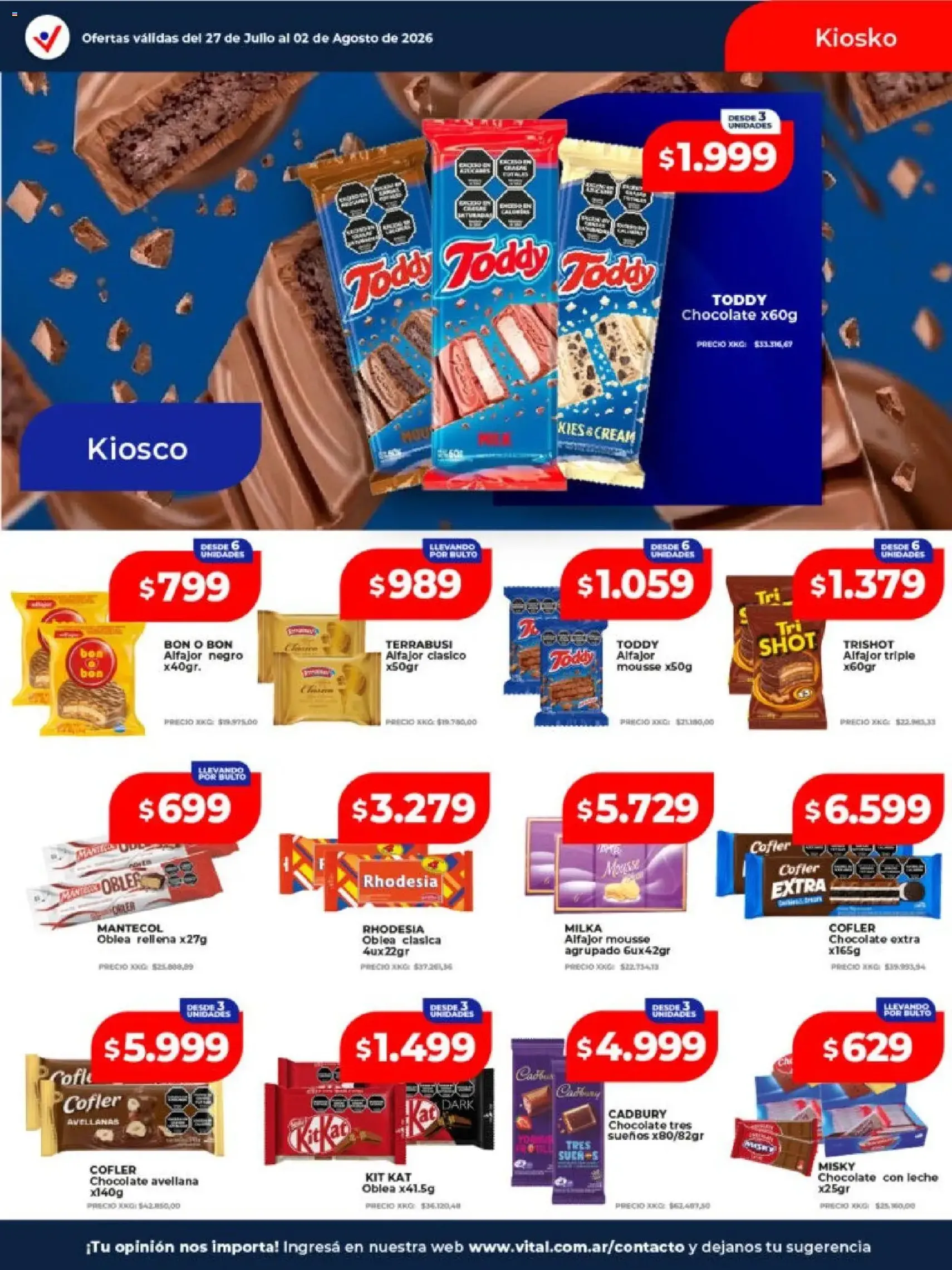 Vital - Ofertas - folleto válido desde 27/07/2026 página 19 de 21