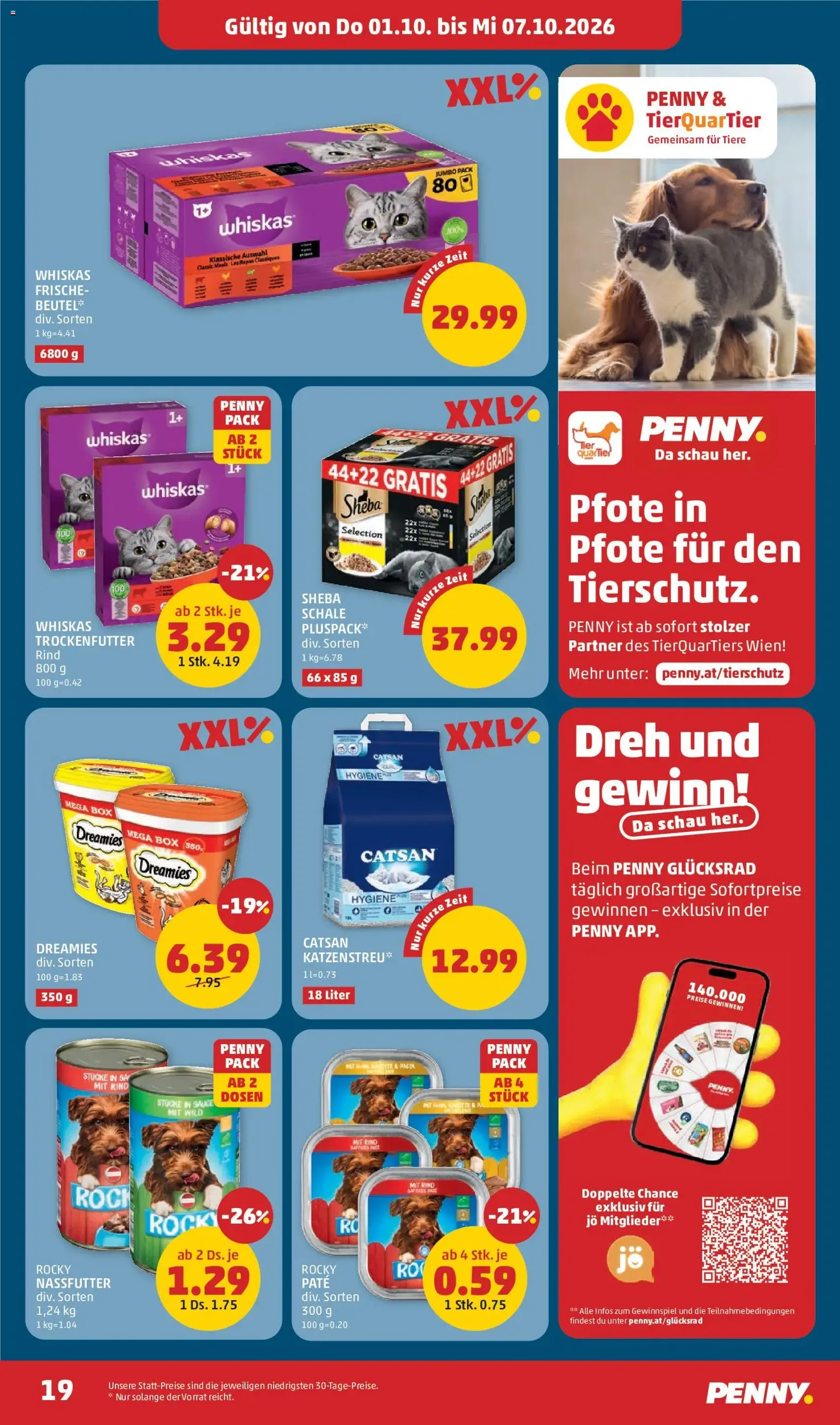 Penny Markt - Flugblatt - Gültiger Prospekt ab 01.10.2026, Seite 19 von insgesamt 32