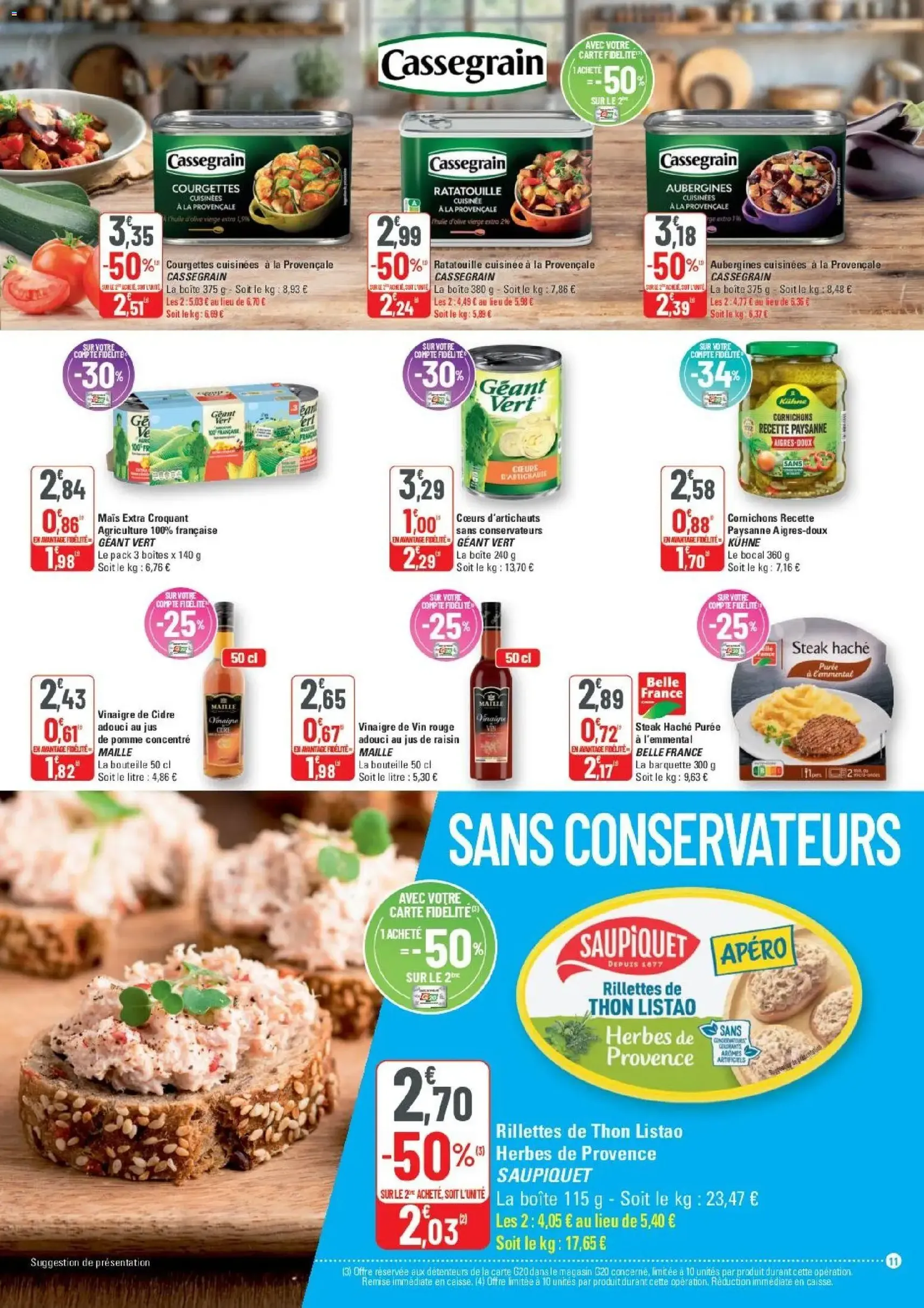 G20 Supermarchés catalogue - brochure valable à partir du 22/04/2026, page 11 sur 20