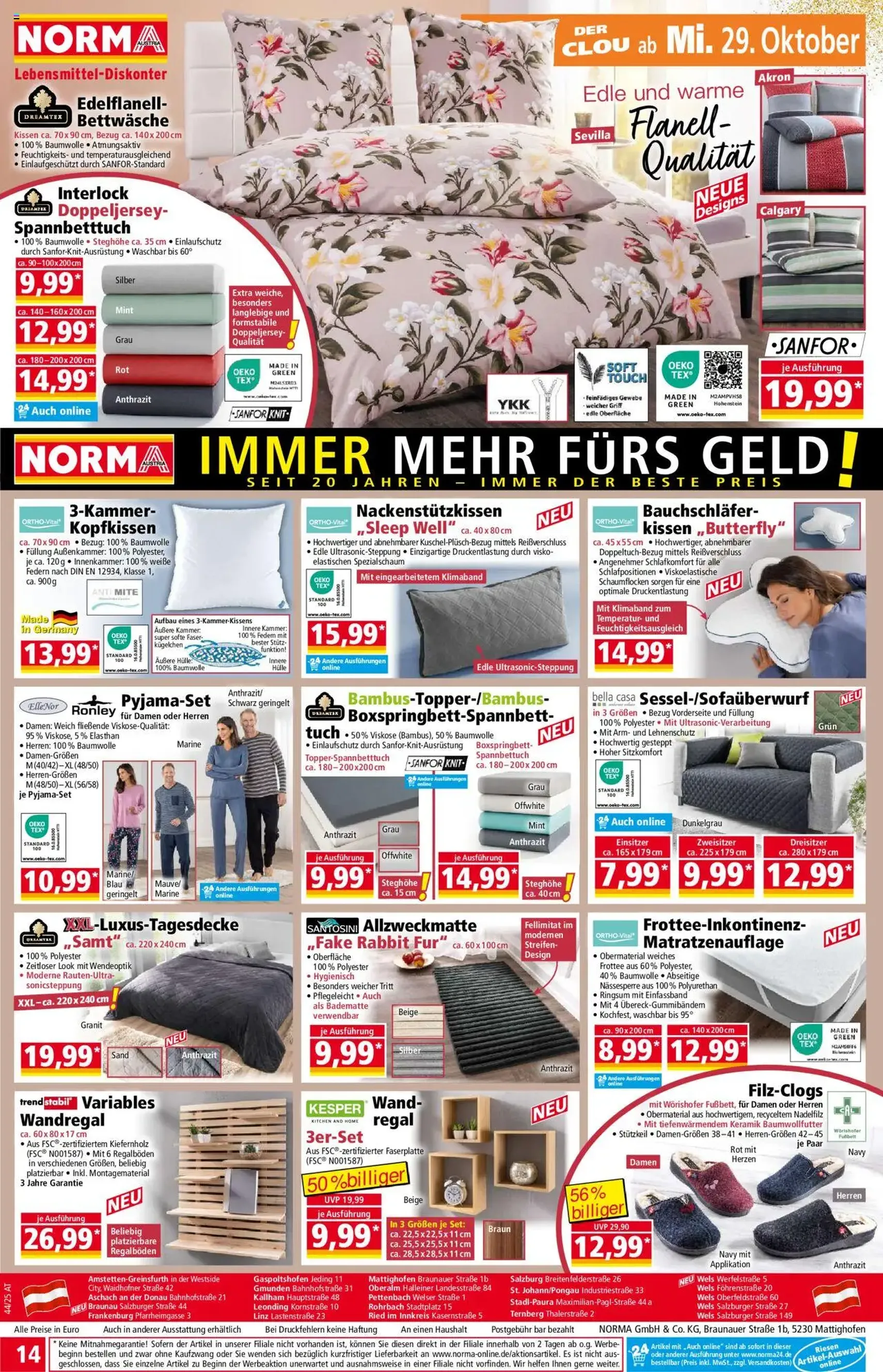 Norma Flugblatt - Gültiger Prospekt ab 27.10.2025, Seite 15 von insgesamt 19 Norma Flugblatt - Gültiger Prospekt ab 27.10.2025, Seite 15 von insgesamt 19