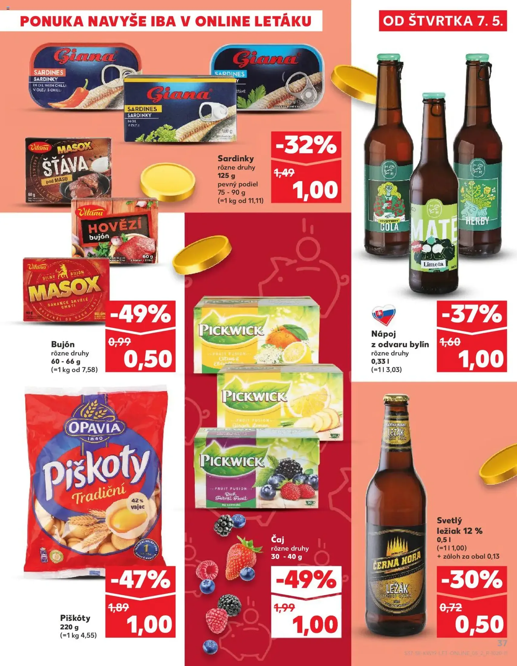 Kaufland SK - akciós újság - 2026.05.07. érvényes szórólap 37 oldal 76 oldalból