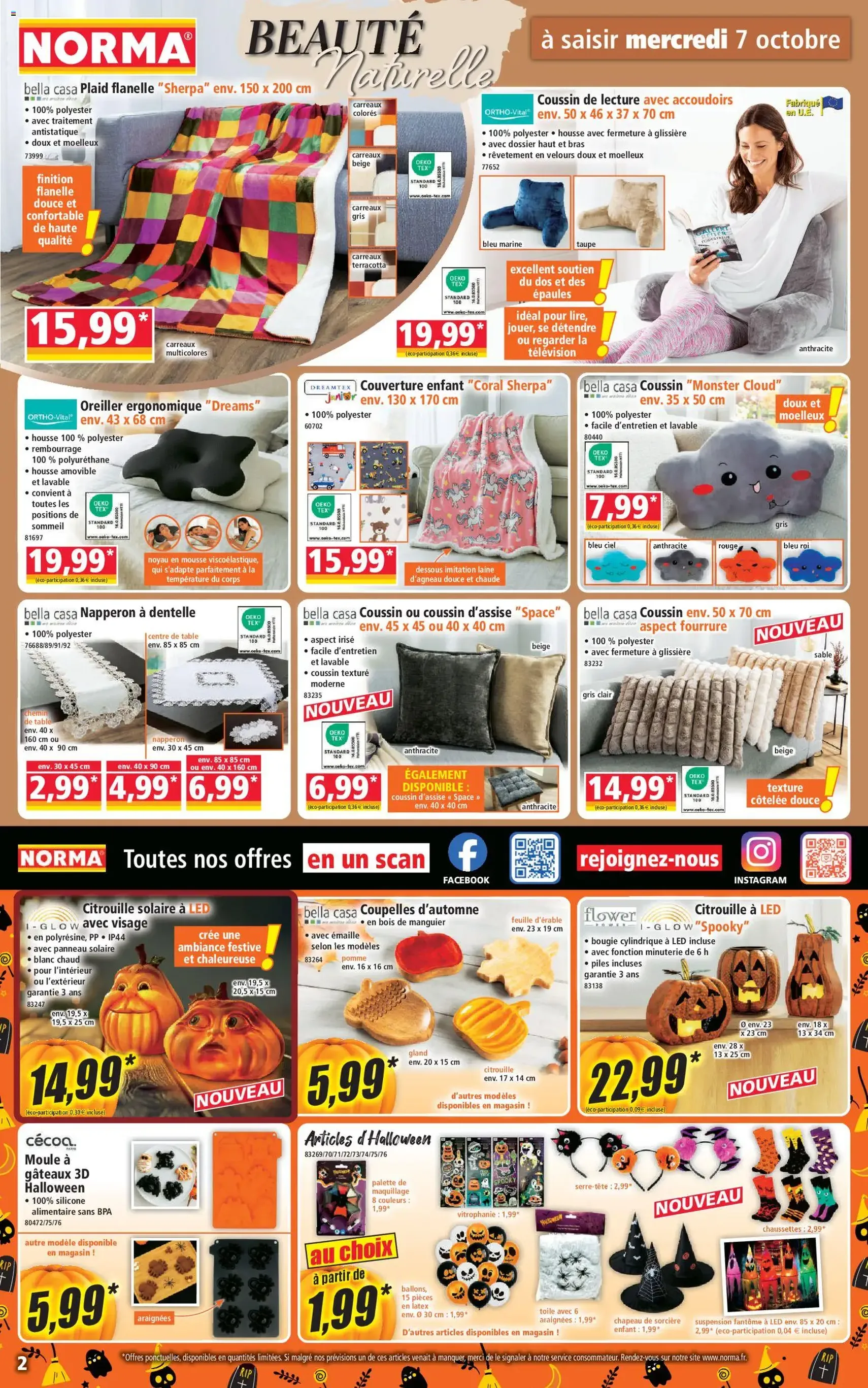 Norma catalogue - brochure valable à partir du 07/10/2026, page 2 sur 14