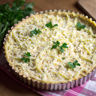 Recipe preview How to make Savoury Vegetable Impossible Pie