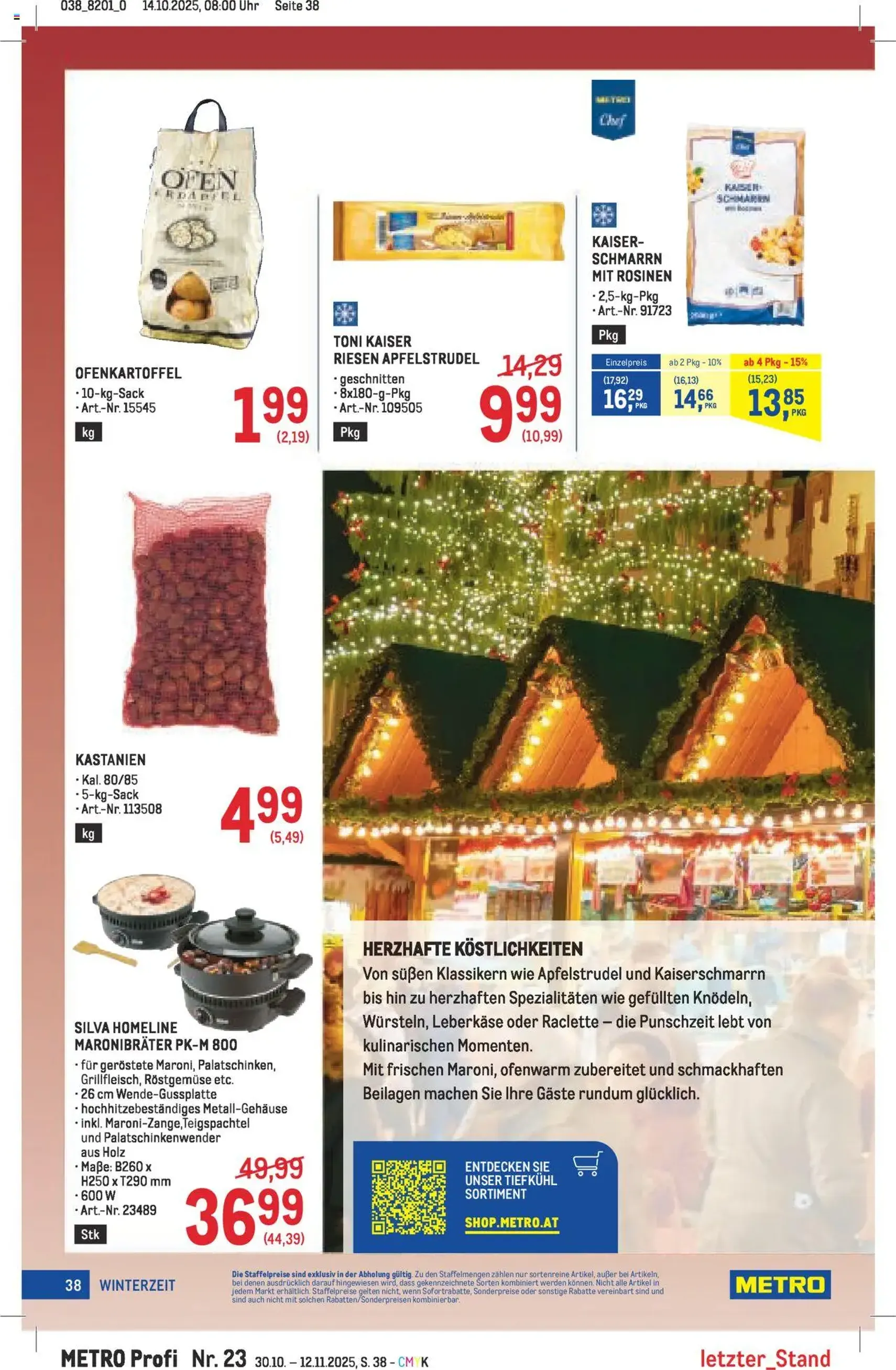Metro angebote Profi - Gültiger Prospekt ab 30.10.2025, Seite 38 von insgesamt 64 Metro angebote Profi - Gültiger Prospekt ab 30.10.2025, Seite 38 von insgesamt 64