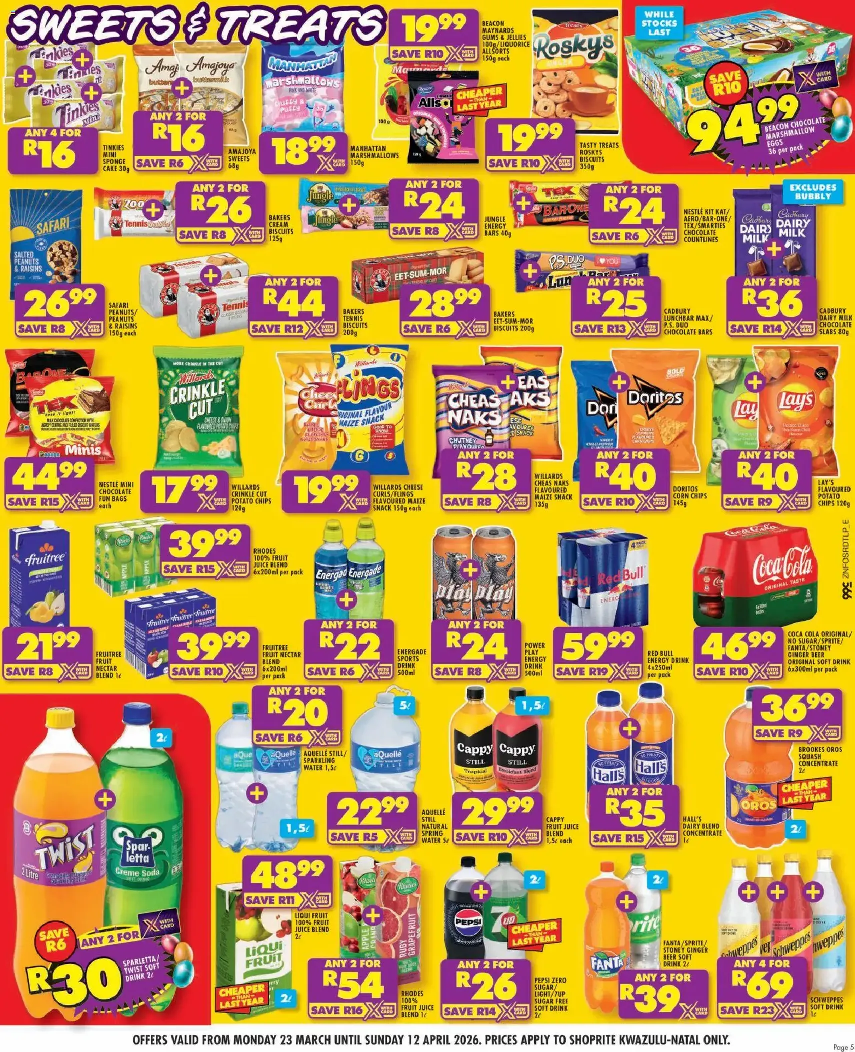 Shoprite Specials - valid flyer from 23/03/2026, page 5 of 12