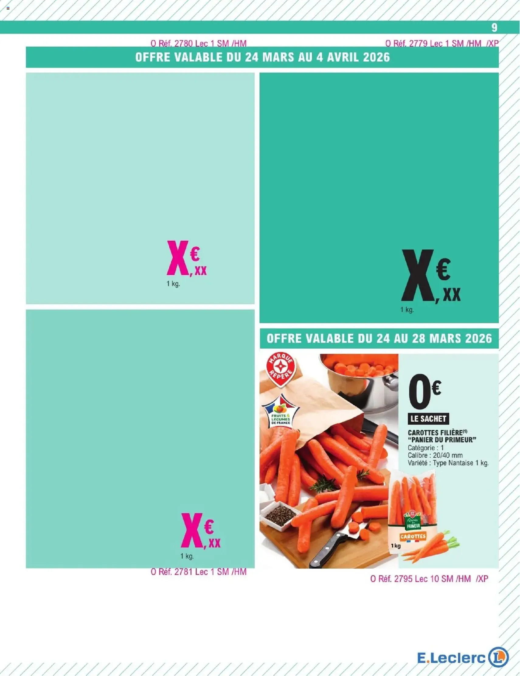 E.Leclerc catalogue de la semaine 13 - brochure valable à partir du 24/03/2026, page 9 sur 63