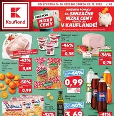 Kaufland Bratislava-Avion - náhľad letáku platný od 16.10.2025