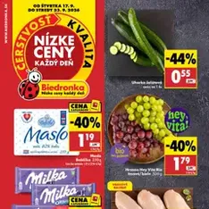 Biedronka leták - náhľad letáku platný od 17.09.2026