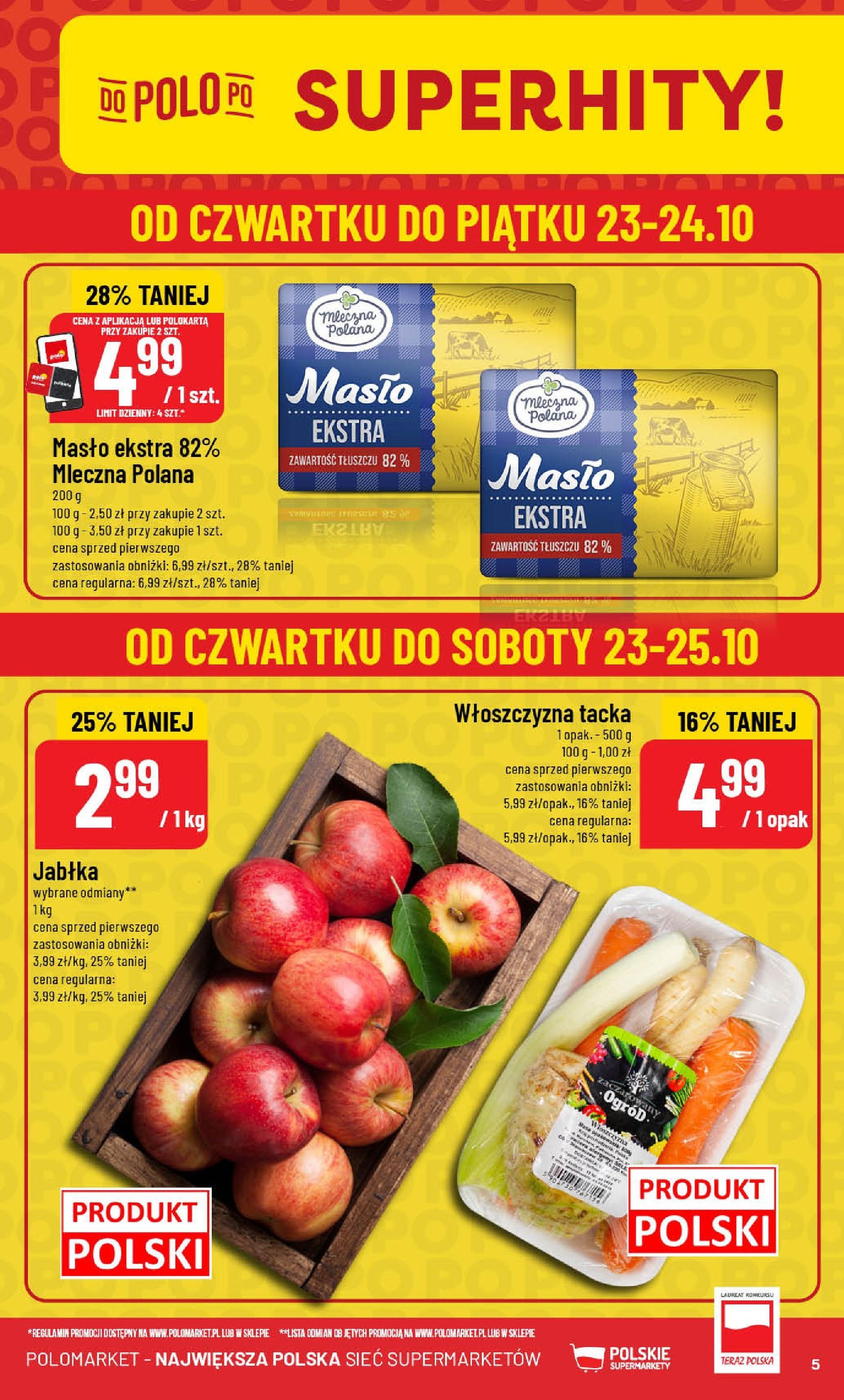 POLOmarket Gazetka - ważny gazetka od 22.10.2025 strona 5 z 76 POLOmarket Gazetka - ważny gazetka od 22.10.2025 strona 5 z 76