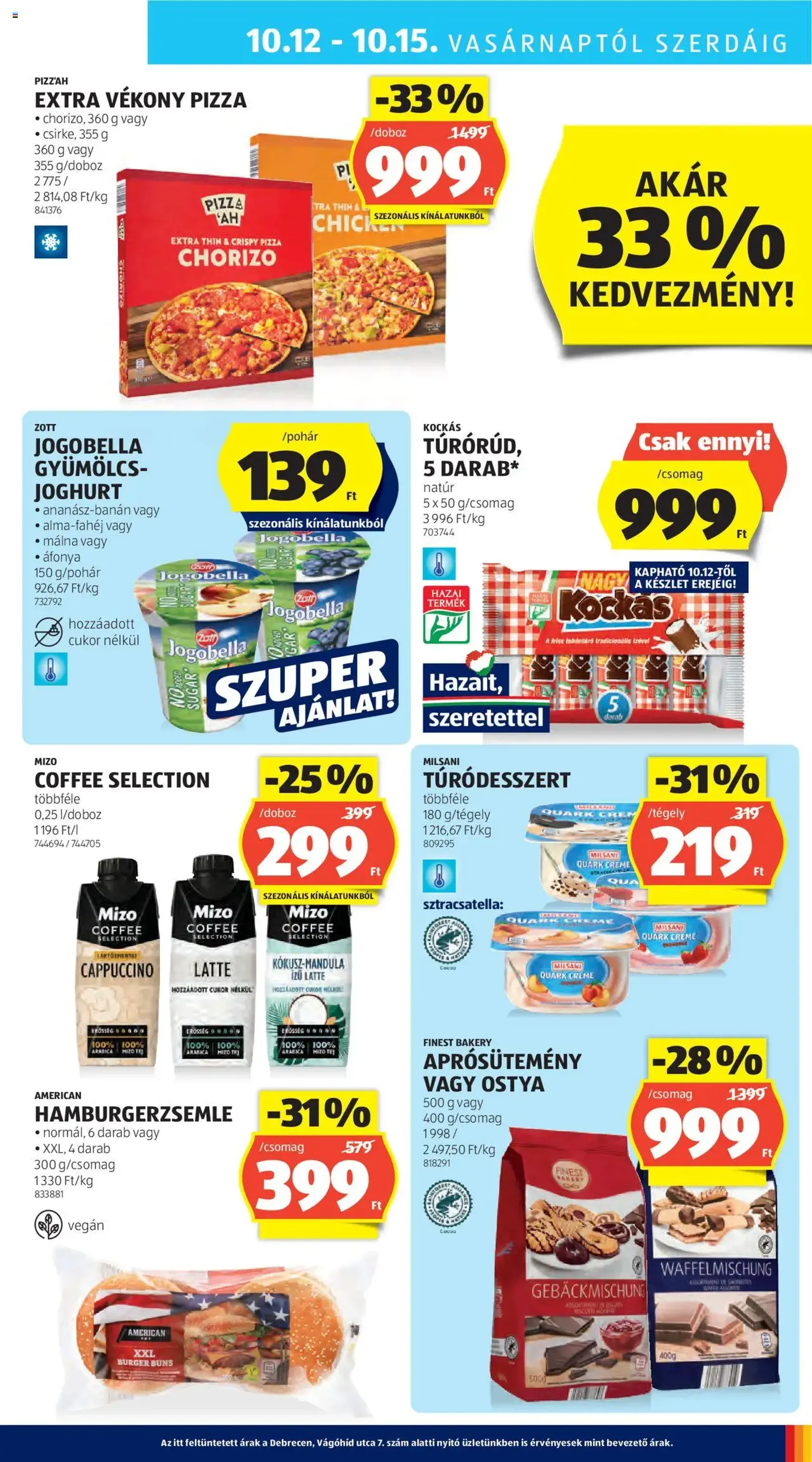 Aldi Akciós újság - 2025.10.09. érvényes szórólap 27 oldal 48 oldalból Aldi Akciós újság - 2025.10.09. érvényes szórólap 27 oldal 48 oldalból