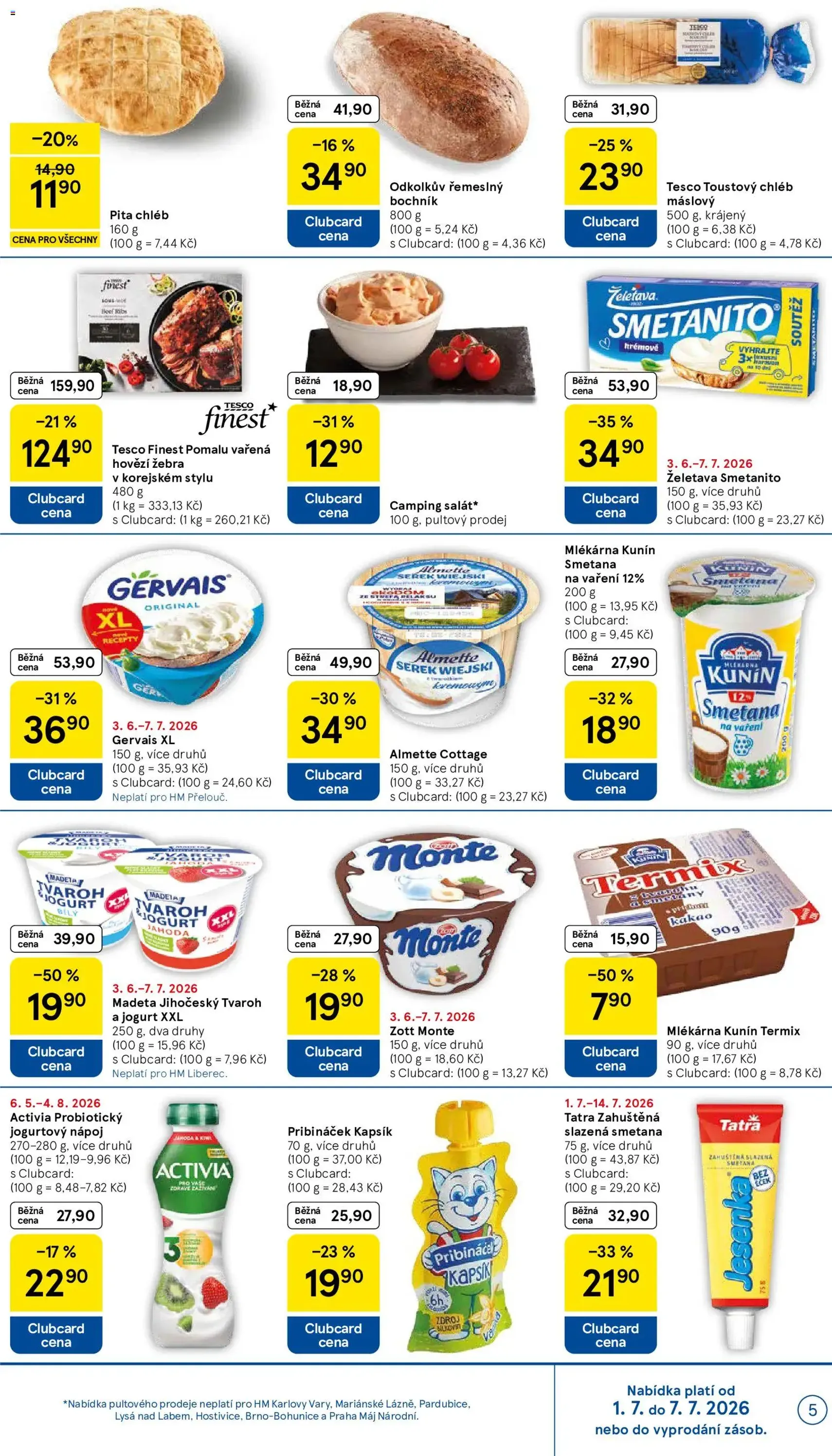 Tesco leták - Hypermarket - platný leták od 01.07.2026 strana 5 z 31