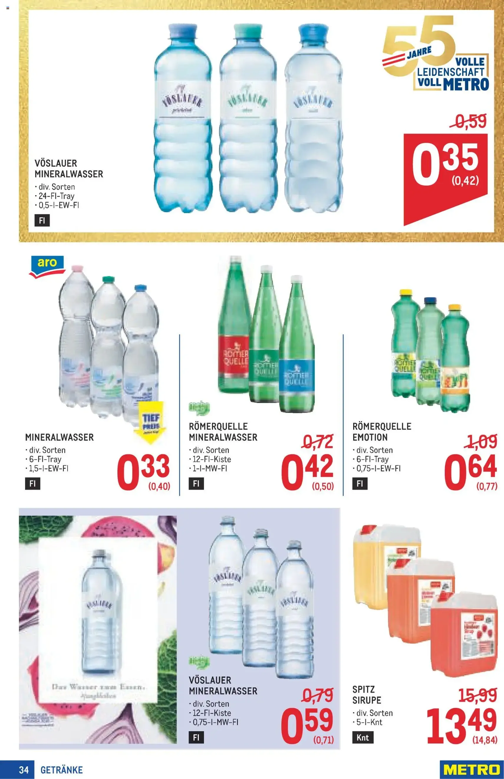 Metro angebote Profi - Gültiger Prospekt ab 09.07.2026, Seite 34 von insgesamt 64