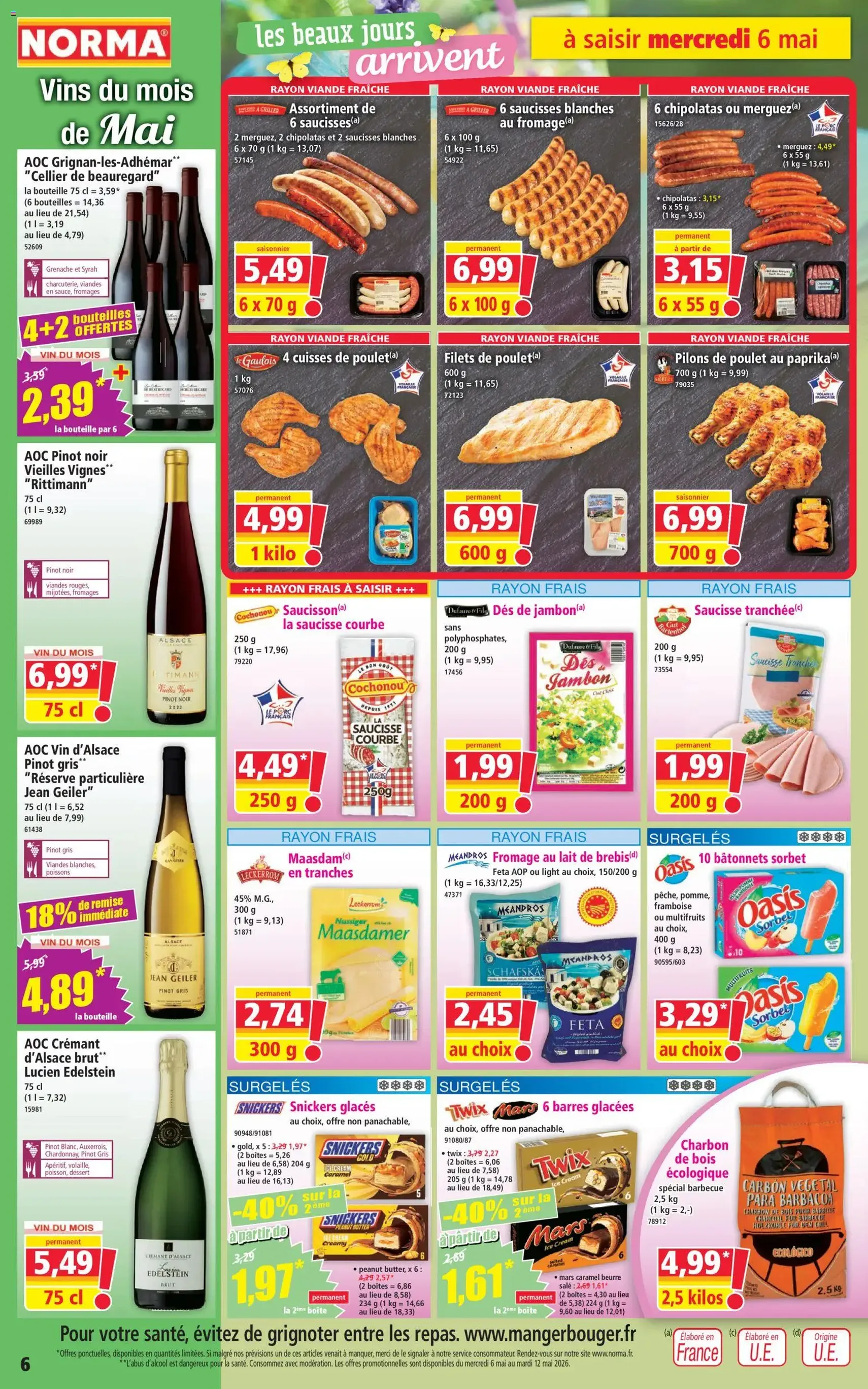 Norma catalogue - brochure valable à partir du 06/05/2026, page 6 sur 14