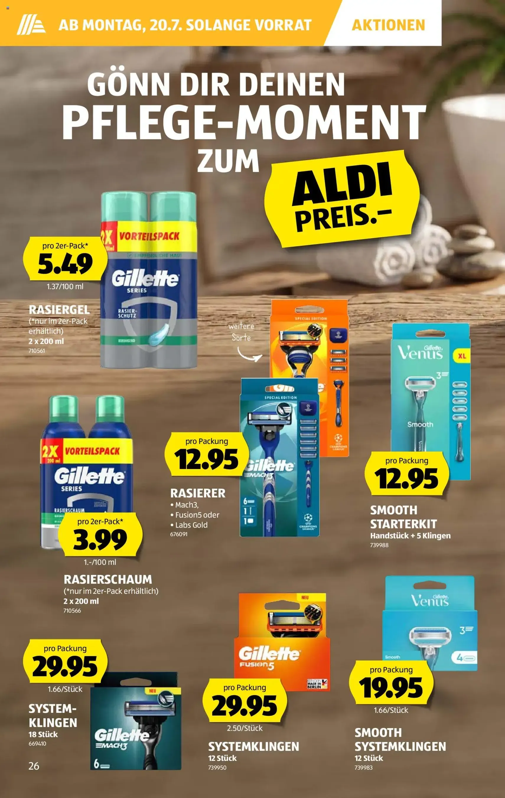 Aldi aktionen - Gültiger Prospekt ab 16.07.2026, Seite 26 von insgesamt 36