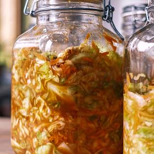 Schnelles hausgemachtes Senfgurkenrelish - Rezeptvorschau