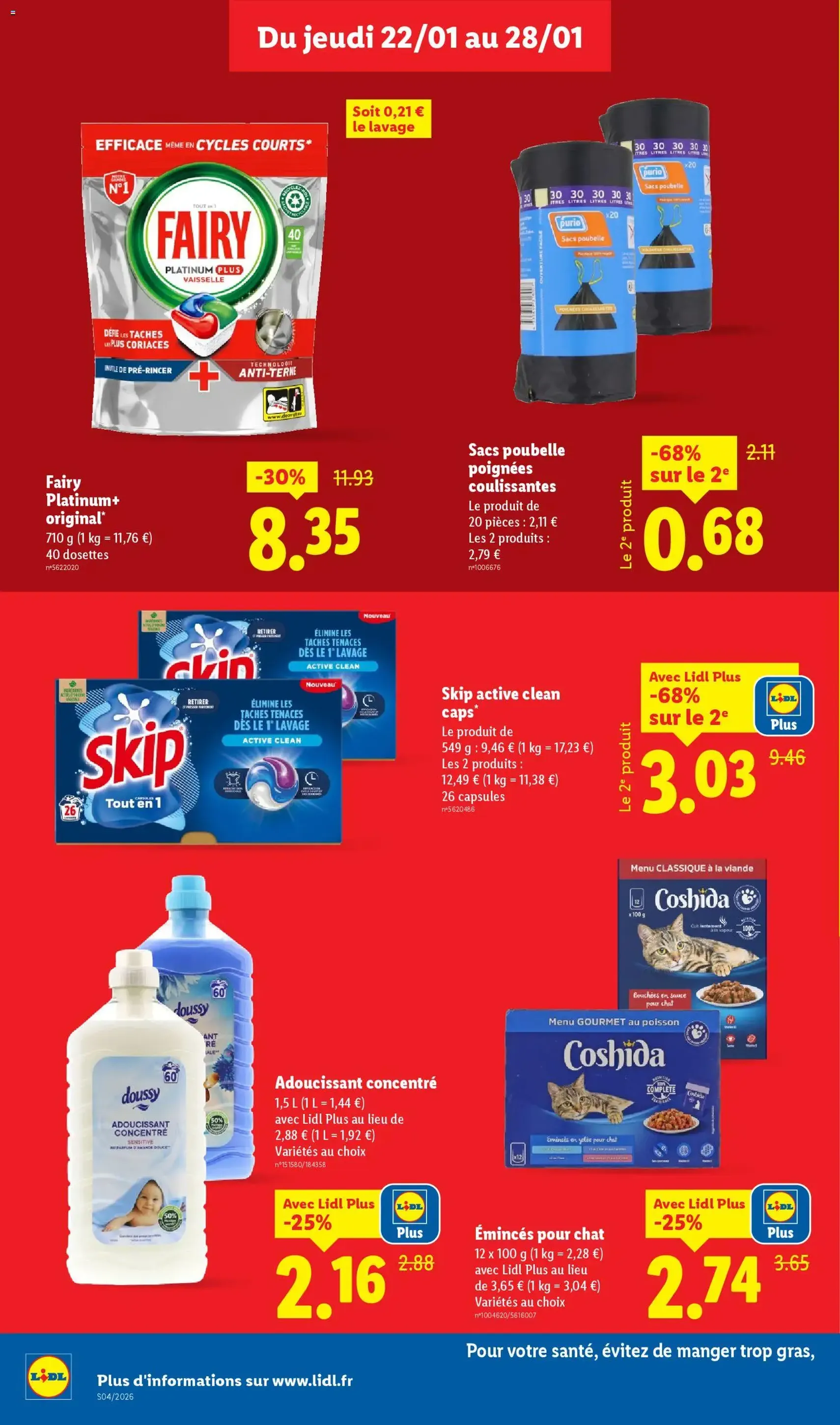 LIDL catalogue semaine 4 - brochure valable à partir du 22/01/2026, page 16 sur 79
