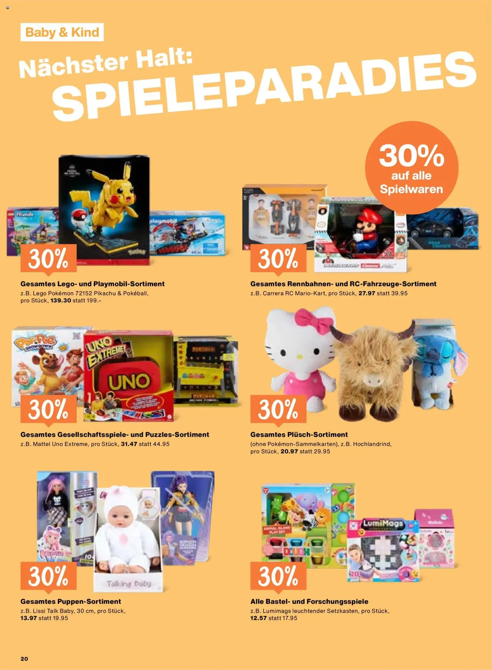 Migros aktionen - Gültiger Prospekt ab 29.10.2026, Seite 20 von insgesamt 24