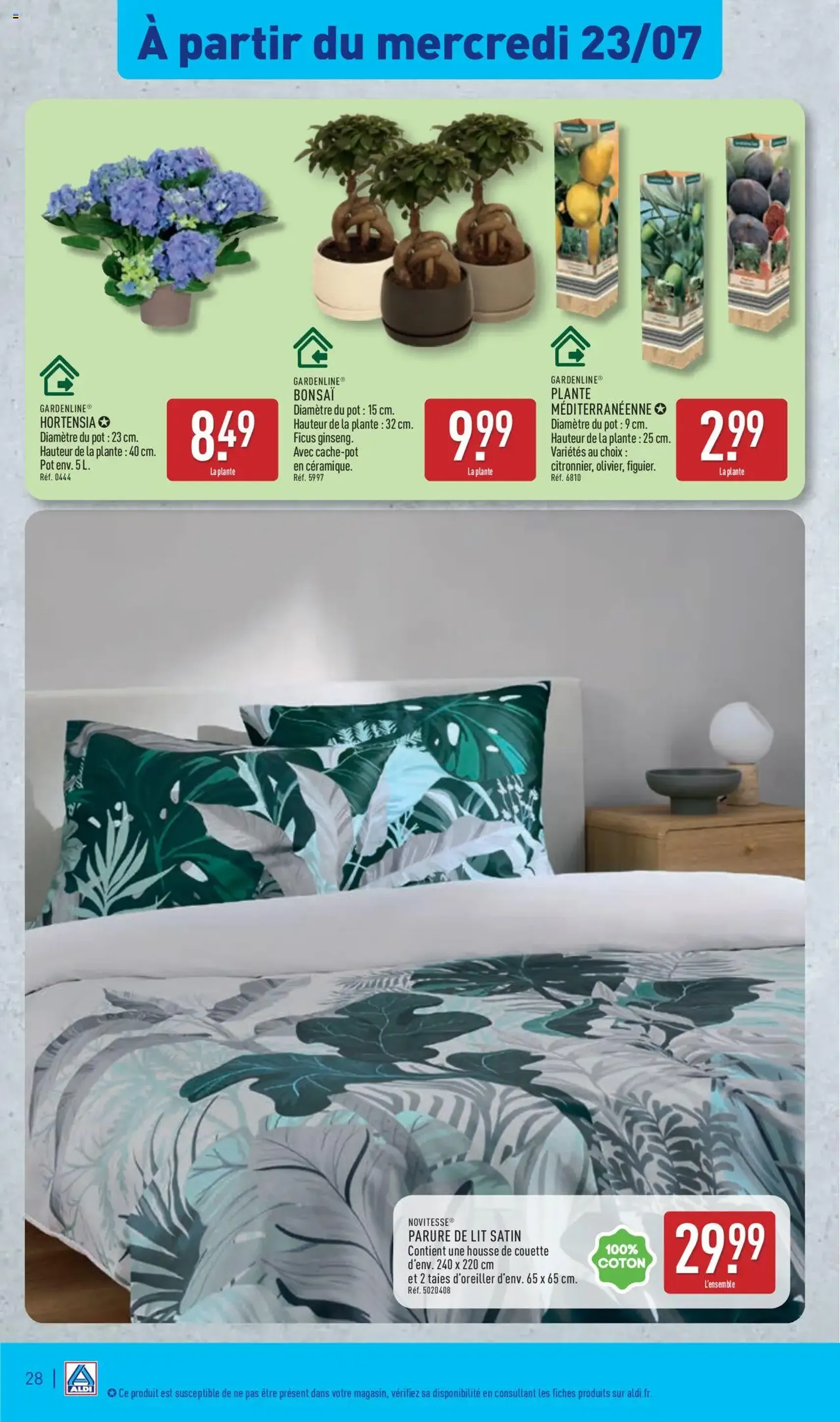 Aldi catalogue semaine 30 - brochure valable à partir du 22/07/2025, page 30 sur 45 Aldi catalogue semaine 30 - brochure valable à partir du 22/07/2025, page 30 sur 45