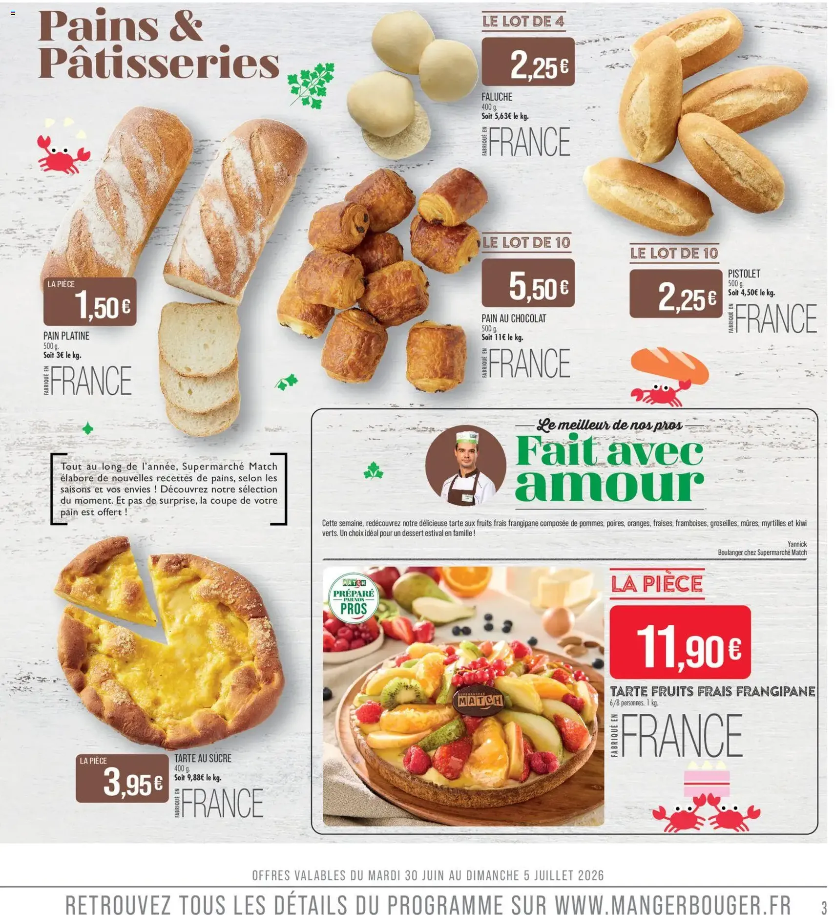 Match Supermarché catalogue - brochure valable à partir du 30/06/2026, page 3 sur 24