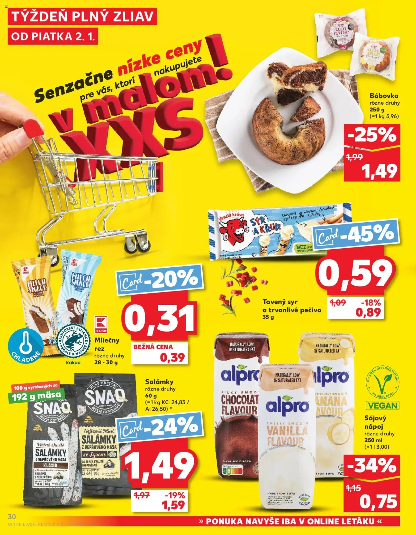 Kaufland SK Akciós újság - 2026.01.02. érvényes szórólap 30 oldal 72 oldalból