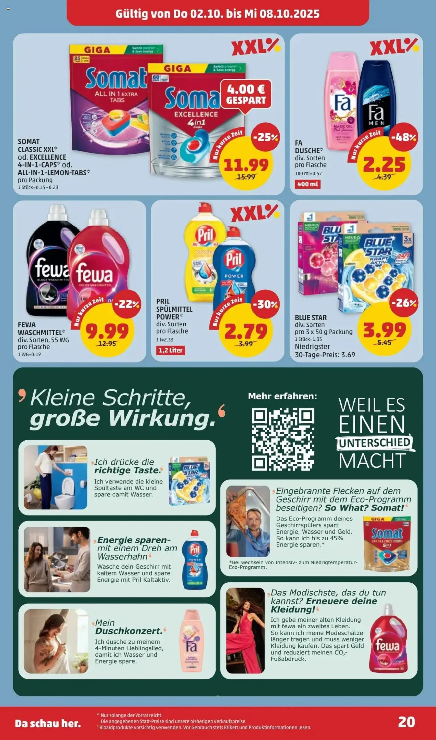 Penny Markt Flugblatt - Gültiger Prospekt ab 02.10.2025, Seite 20 von insgesamt 32