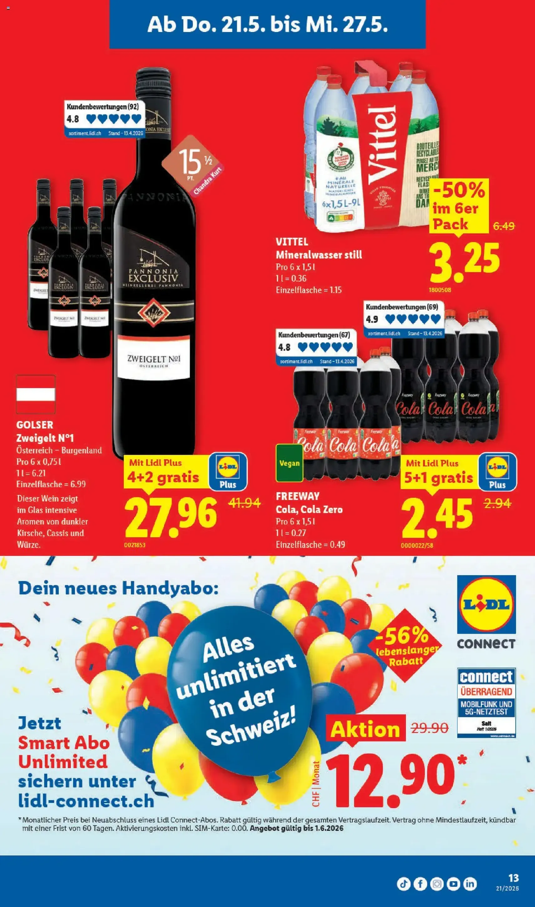 Lidl aktionen - Gültiger Prospekt ab 21.05.2026, Seite 13 von insgesamt 32