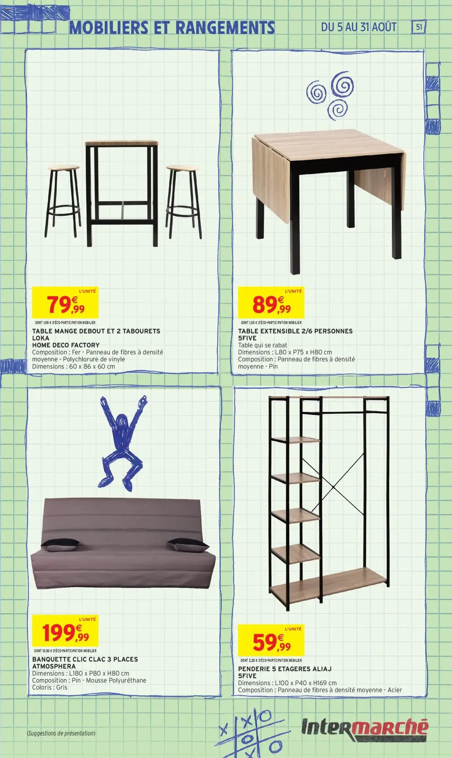Intermarché - 70% en avantage carte sur une sélection rentrée des classes - brochure valable à partir du 05/08/2025, page 51 sur 60 Intermarché - 70% en avantage carte sur une sélection rentrée des classes - brochure valable à partir du 05/08/2025, page 51 sur 60