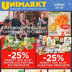Unimarkt Flugblatt - Prospekt Vorschau gültig ab 03.12.2025