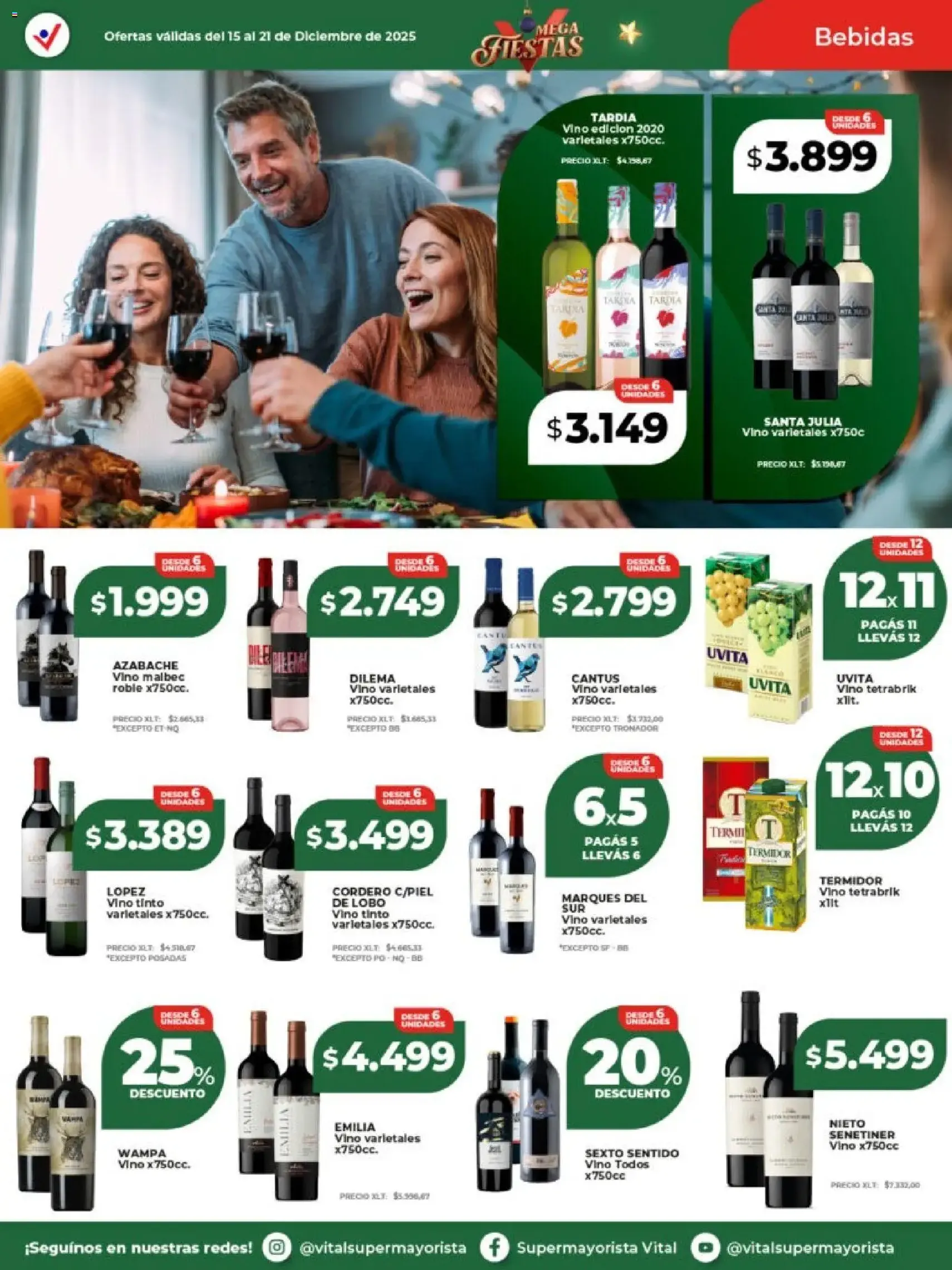 Vital - Ofertas - folleto válido desde 15/12/2025 página 22 de 25