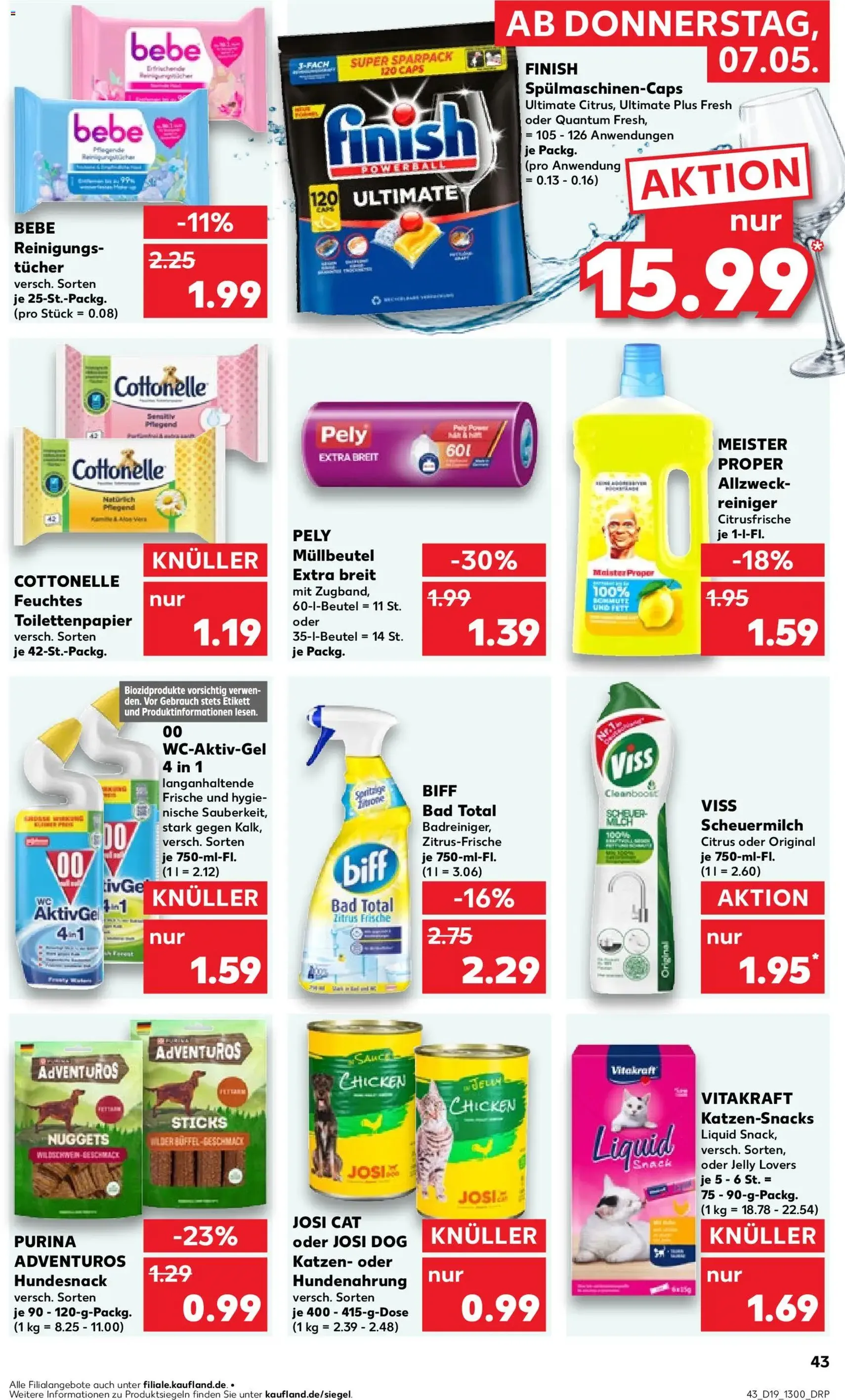 Kaufland DE - DE Folder Köln - geldige folder vanaf 07-05-2026 pagina 43 van 58