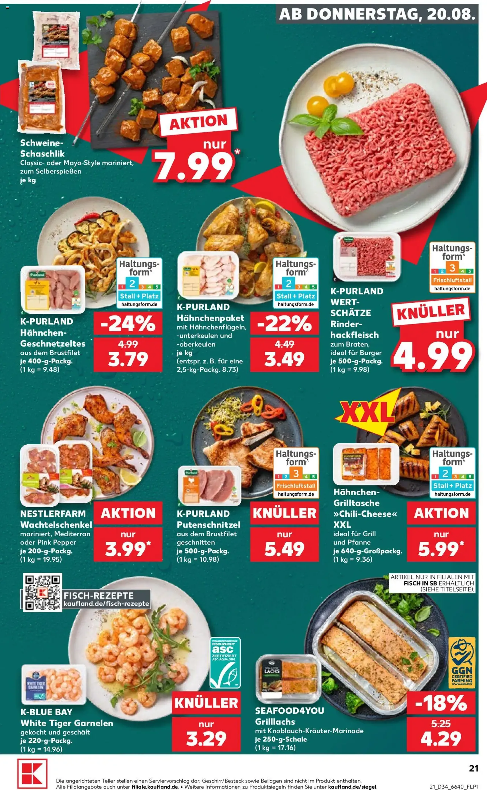 Kaufland Prospekt - Gültiger Prospekt ab 20.08.2026, Seite 21 von insgesamt 52