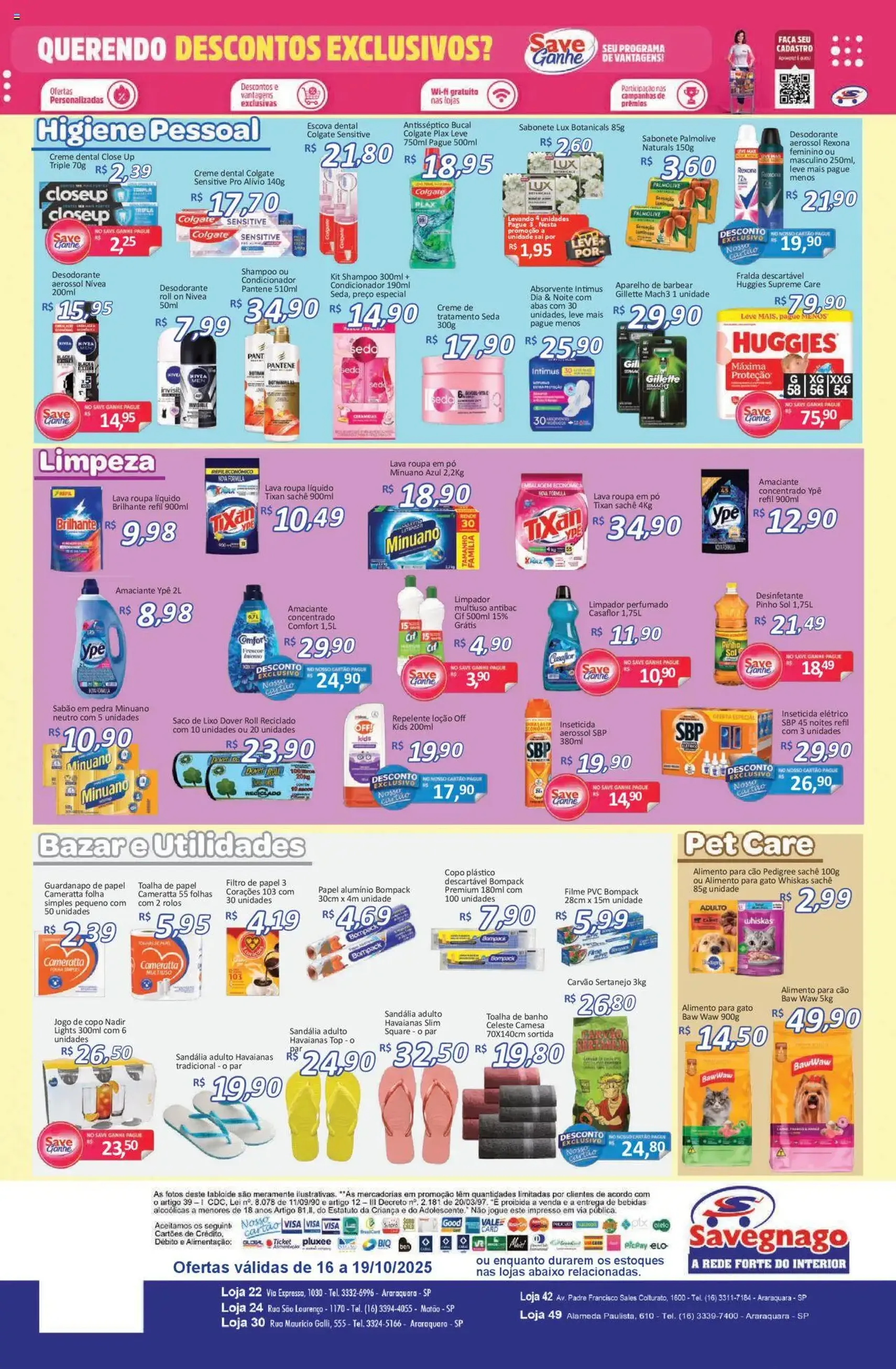 Savegnago - Ofertas da semana - folheto válido a partir de 16/10/2025 página 4 de 4