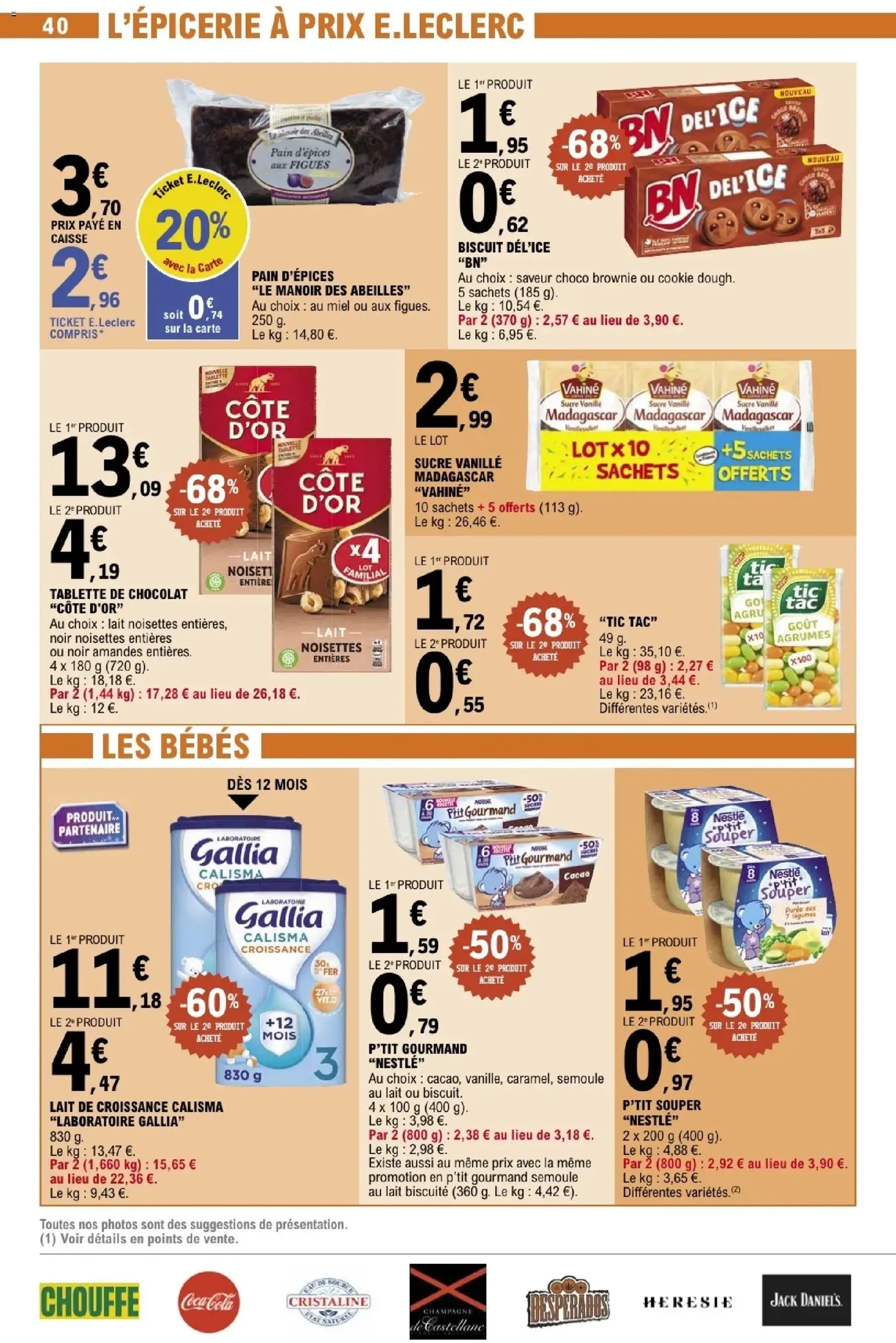 E.Leclerc catalogue semaine 49 - brochure valable à partir du 02/12/2025, page 40 sur 80