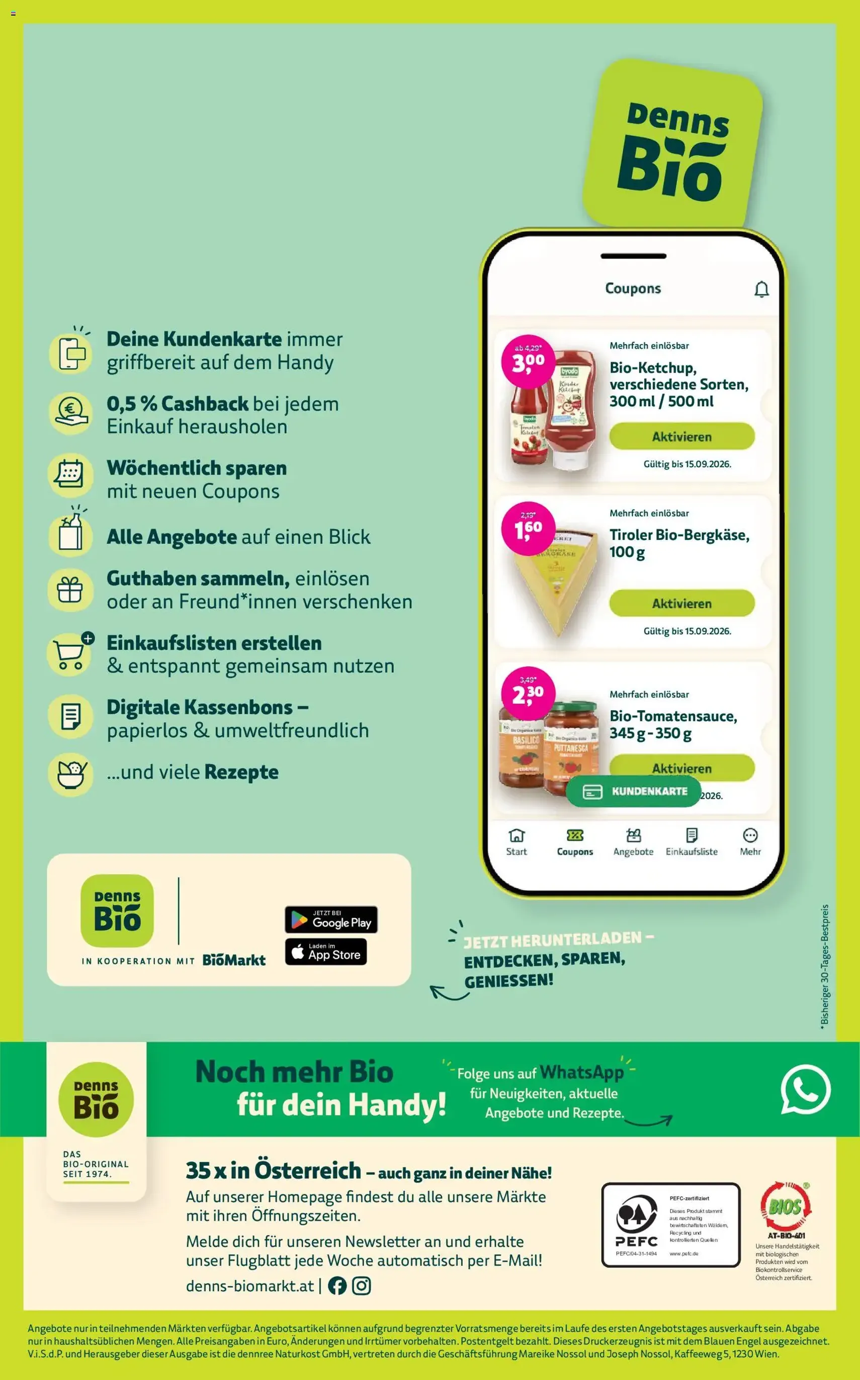 Denns BioMarkt Angebote - Gültiger Prospekt ab 09.09.2026, Seite 14 von insgesamt 14