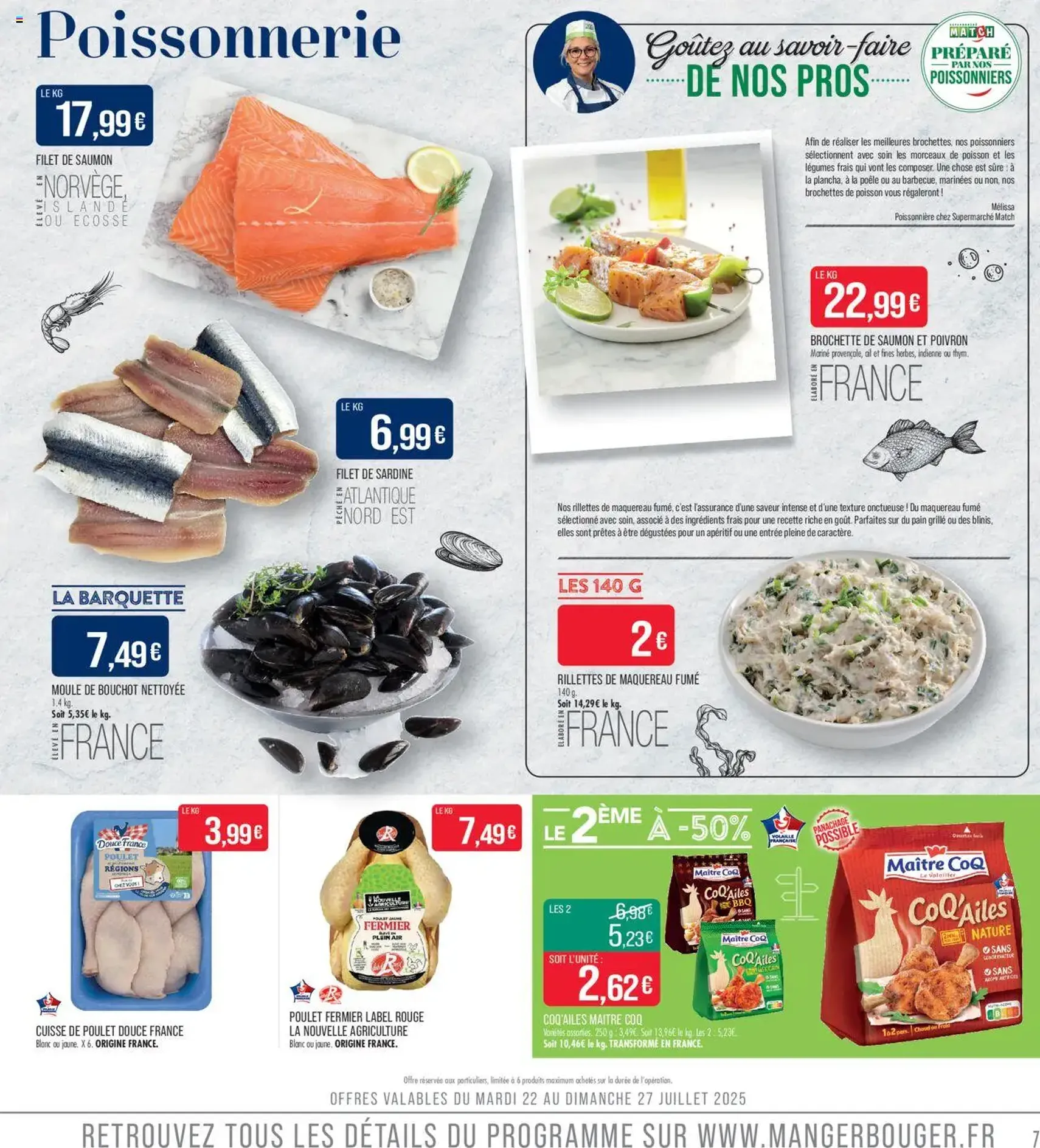 Match Supermarché catalogue - brochure valable à partir du 22/07/2025, page 7 sur 20 Match Supermarché catalogue - brochure valable à partir du 22/07/2025, page 7 sur 20