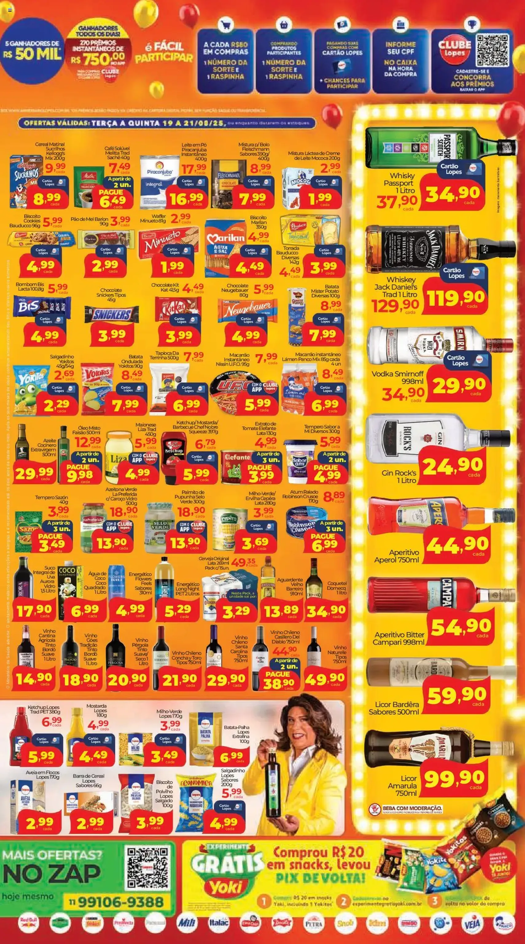 Lopes Supermercados - Ofertas da semana - folheto válido a partir de 19/08/2025 página 3 de 4