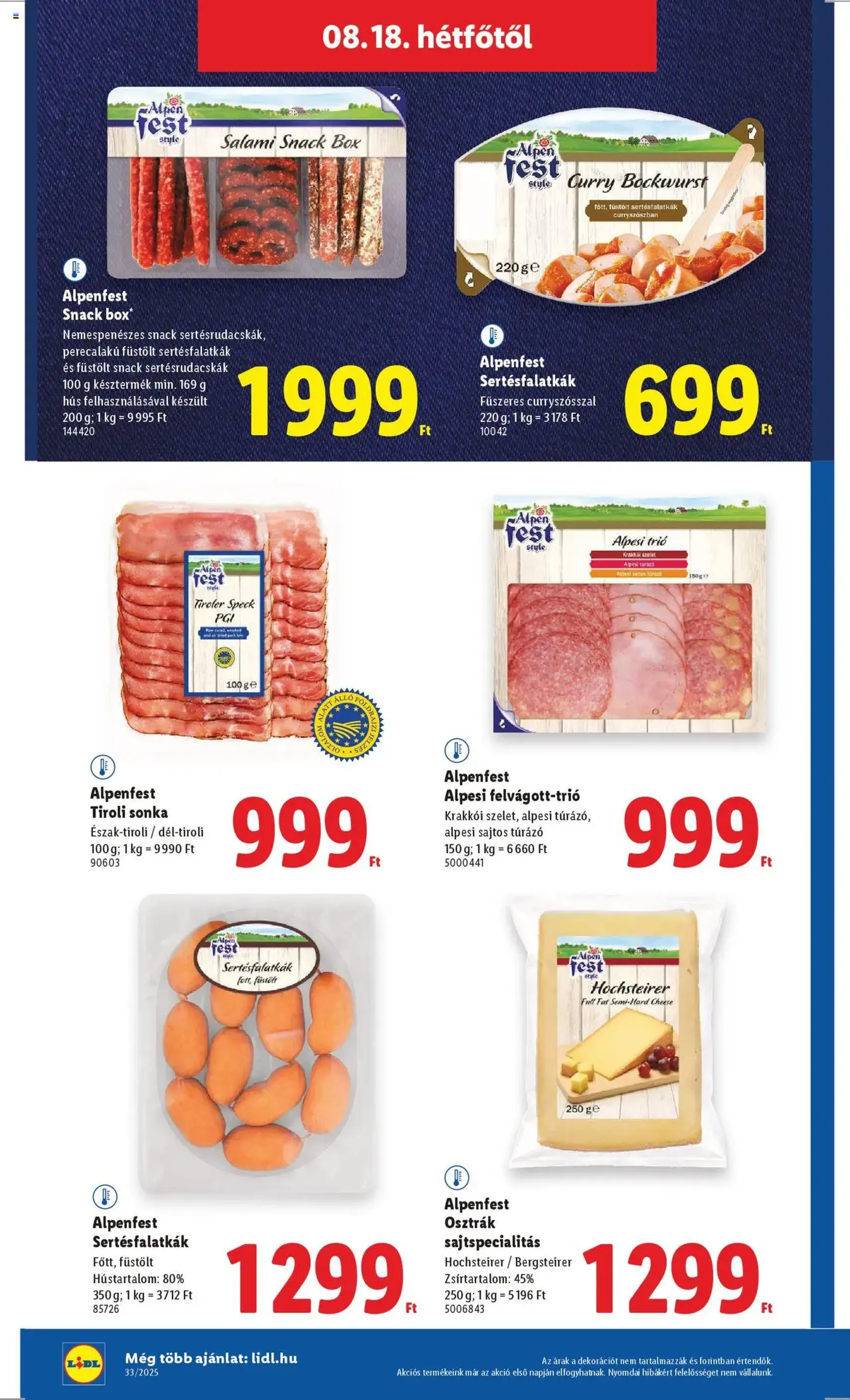 Lidl Akciós újság - 2025.08.14. érvényes szórólap 58 oldal 64 oldalból