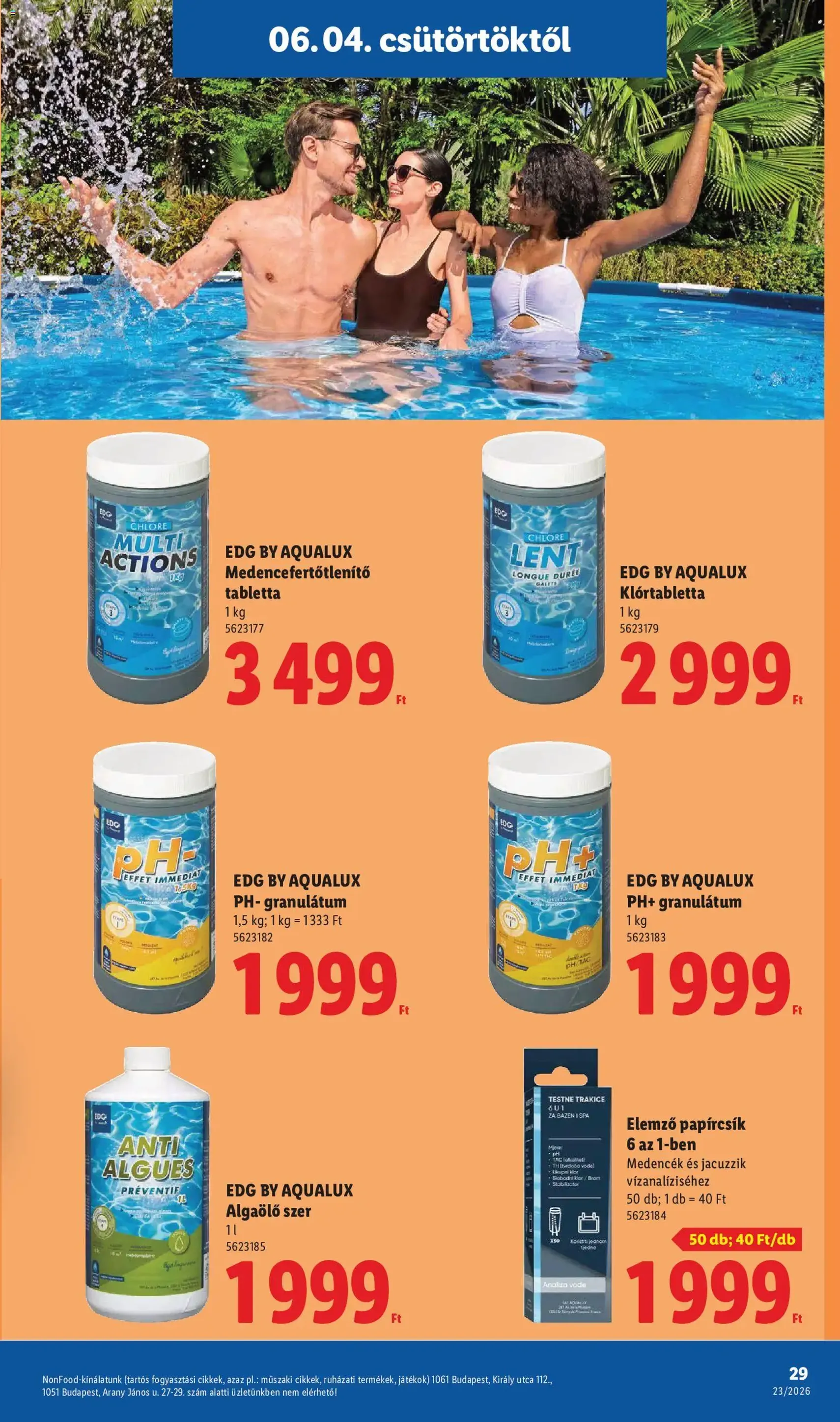 Lidl akciós újság - 2026.06.04. érvényes szórólap 29 oldal 80 oldalból