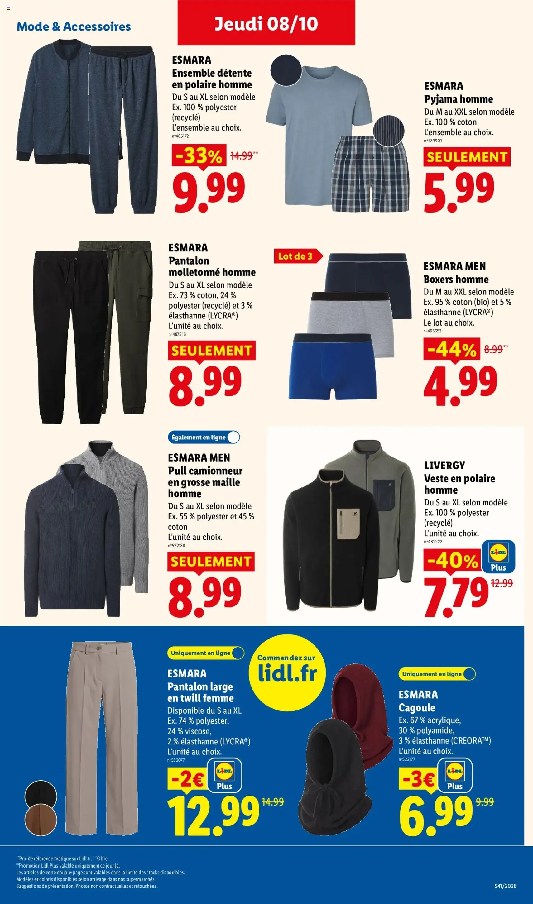LIDL catalogue - brochure valable à partir du 08/10/2026, page 43 sur 61