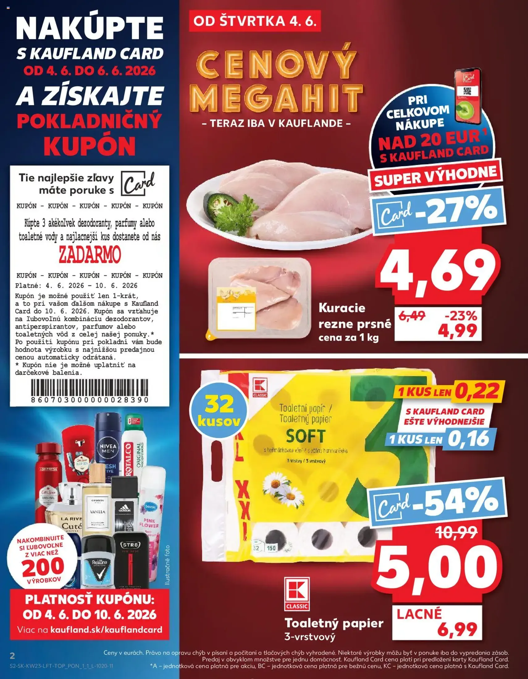 Kaufland leták - platný leták od 04.06.2026 strana 2 z 76