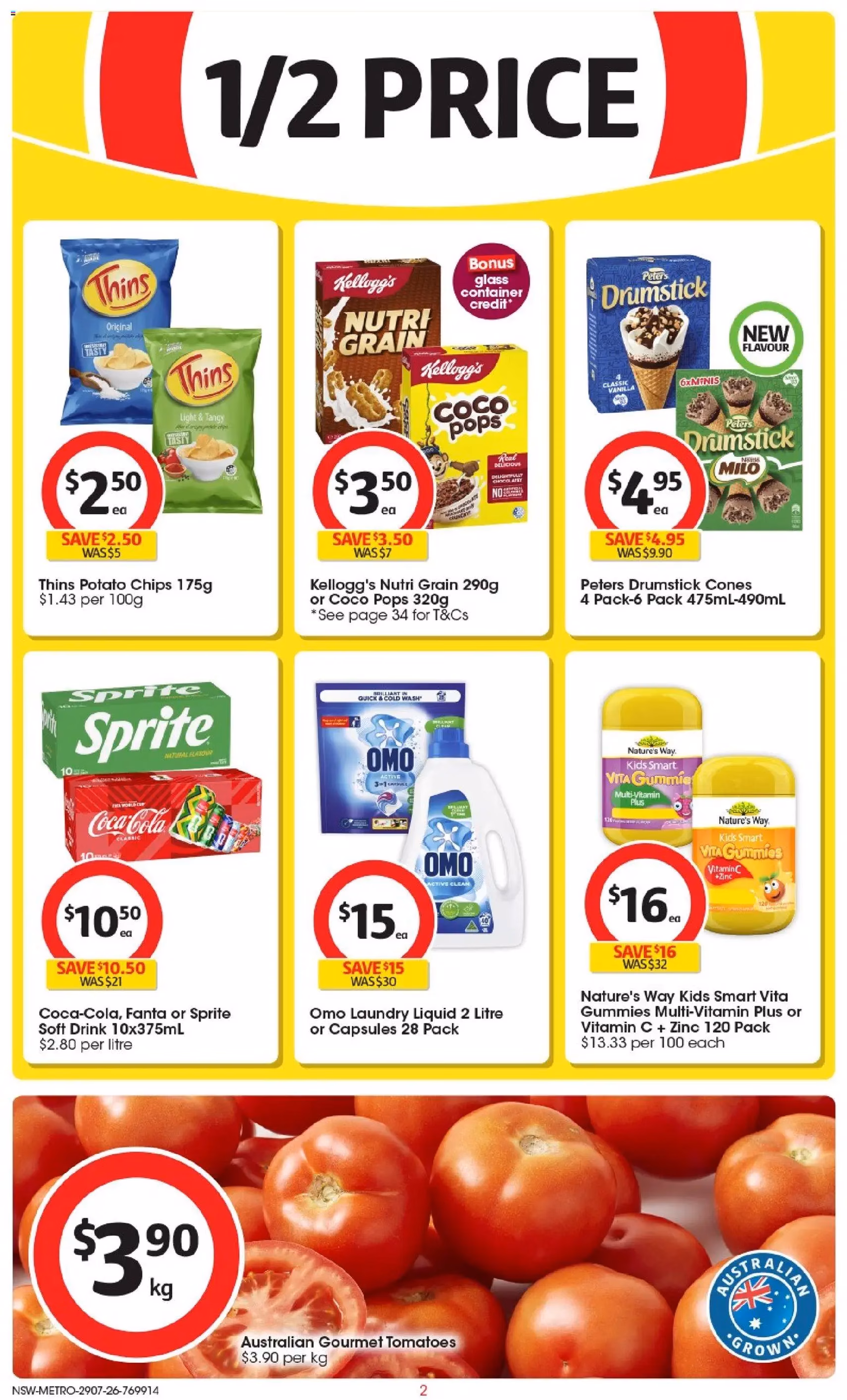 Coles catalogue - valid flyer from 29/07/2026, page 2 of 46