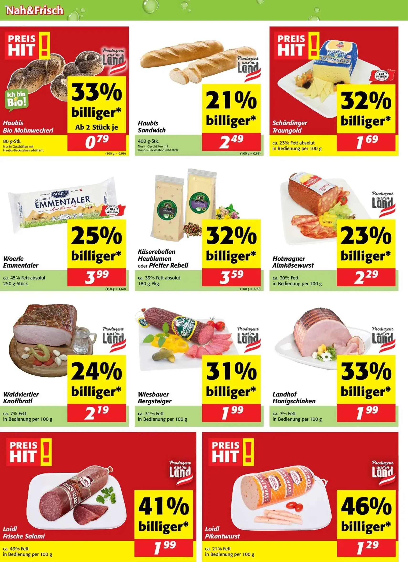 Nah und Frisch Flugblatt - Gültiger Prospekt ab 29.10.2025, Seite 4 von insgesamt 8