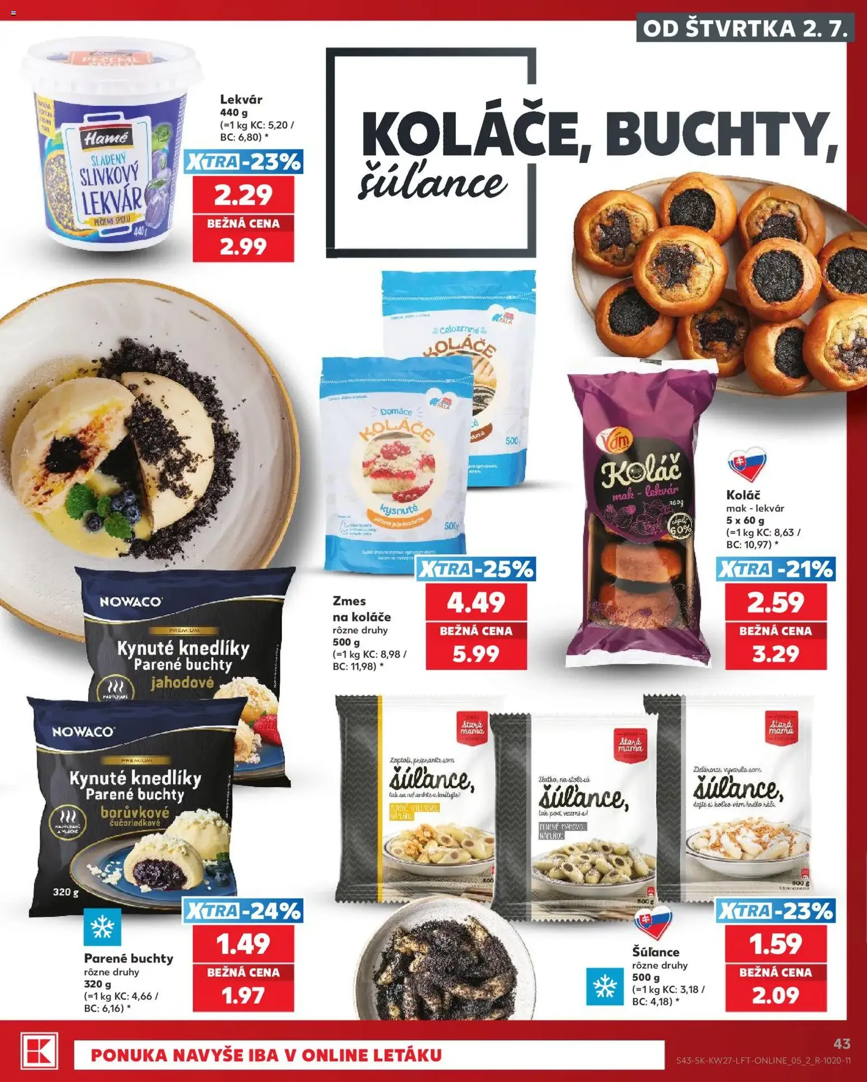 Kaufland SK akciós újság - 2026.07.02. érvényes szórólap 43 oldal 80 oldalból