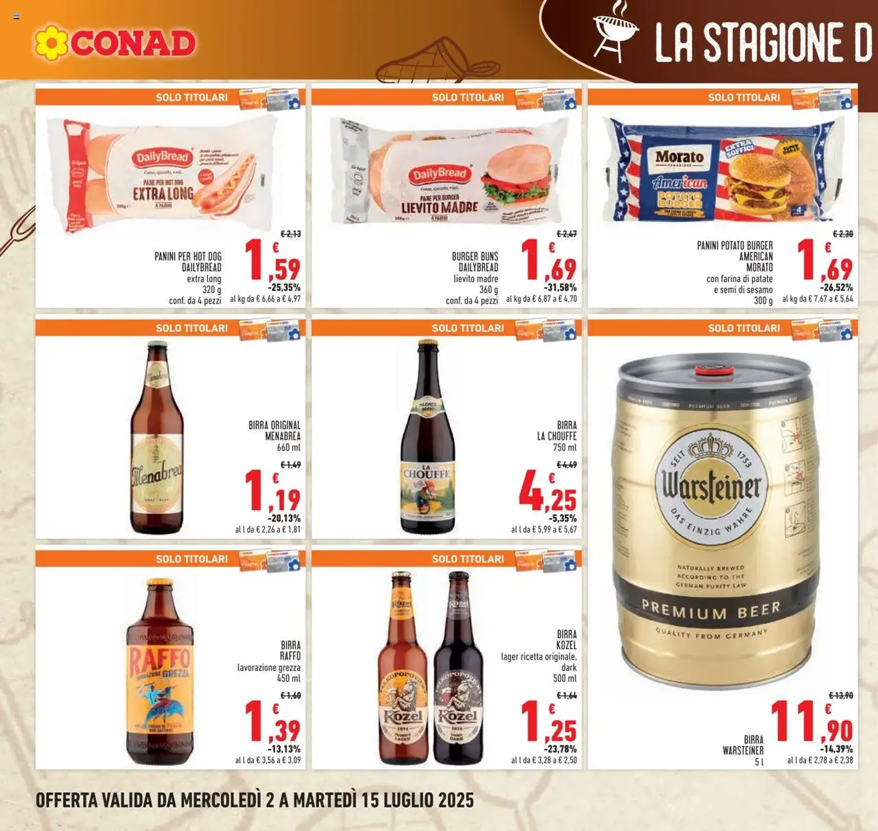 Volantino Conad - volantino valido dal 02/07/2025 pagina 6 di 28