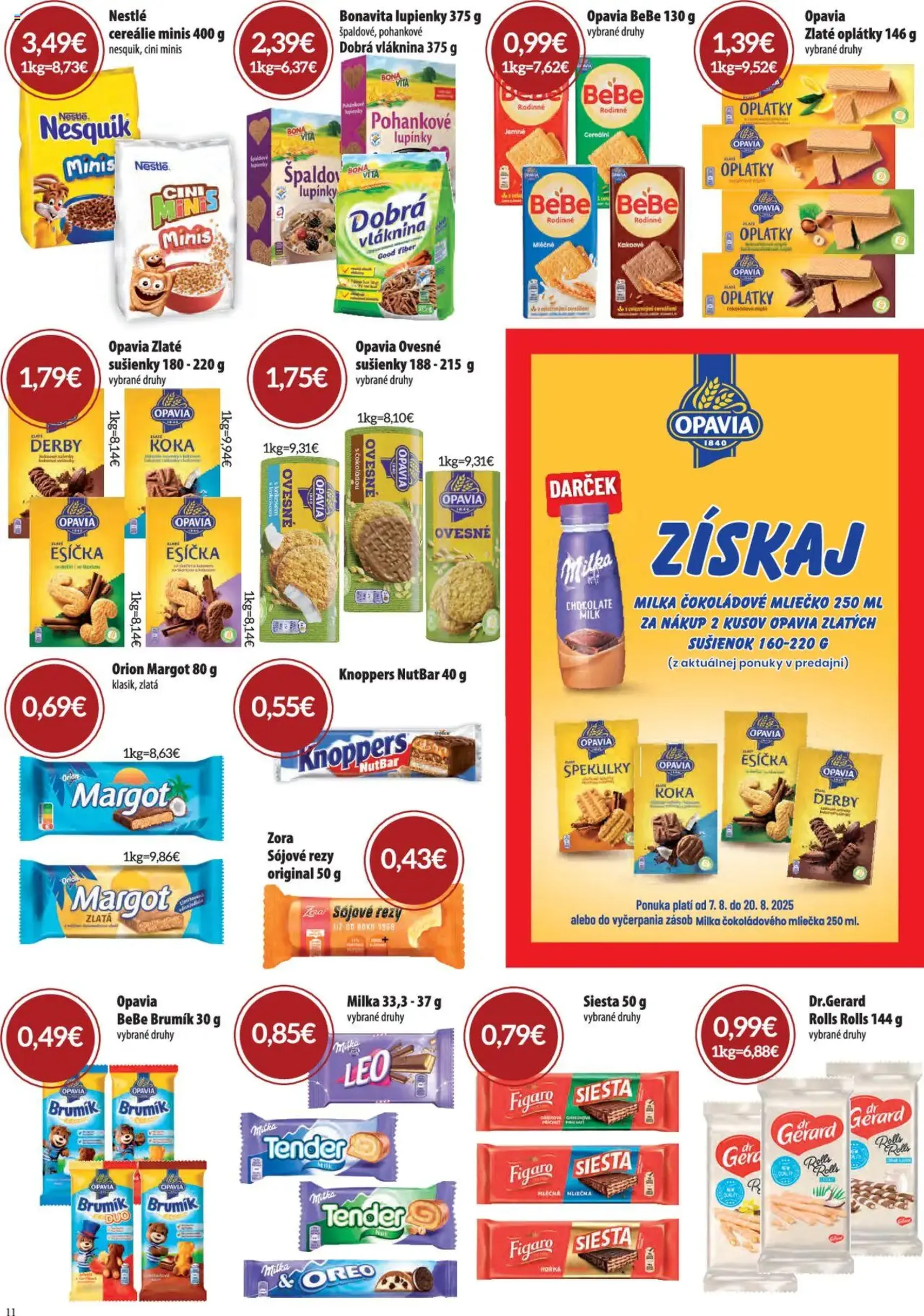CBA Verex leták - platný leták od 07.08.2025 strana 11 z 24