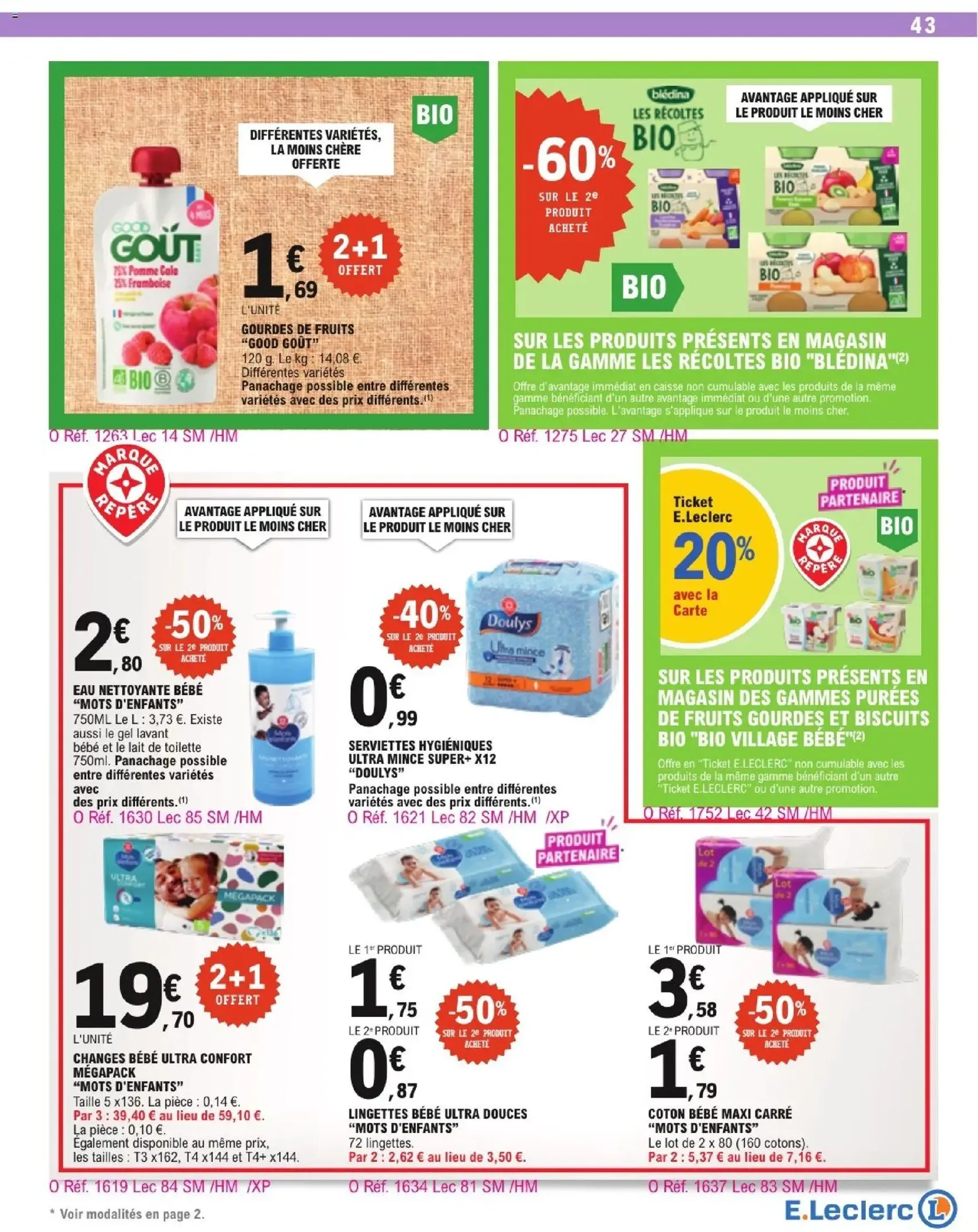 E.Leclerc catalogue - brochure valable à partir du 27/10/2026, page 43 sur 58
