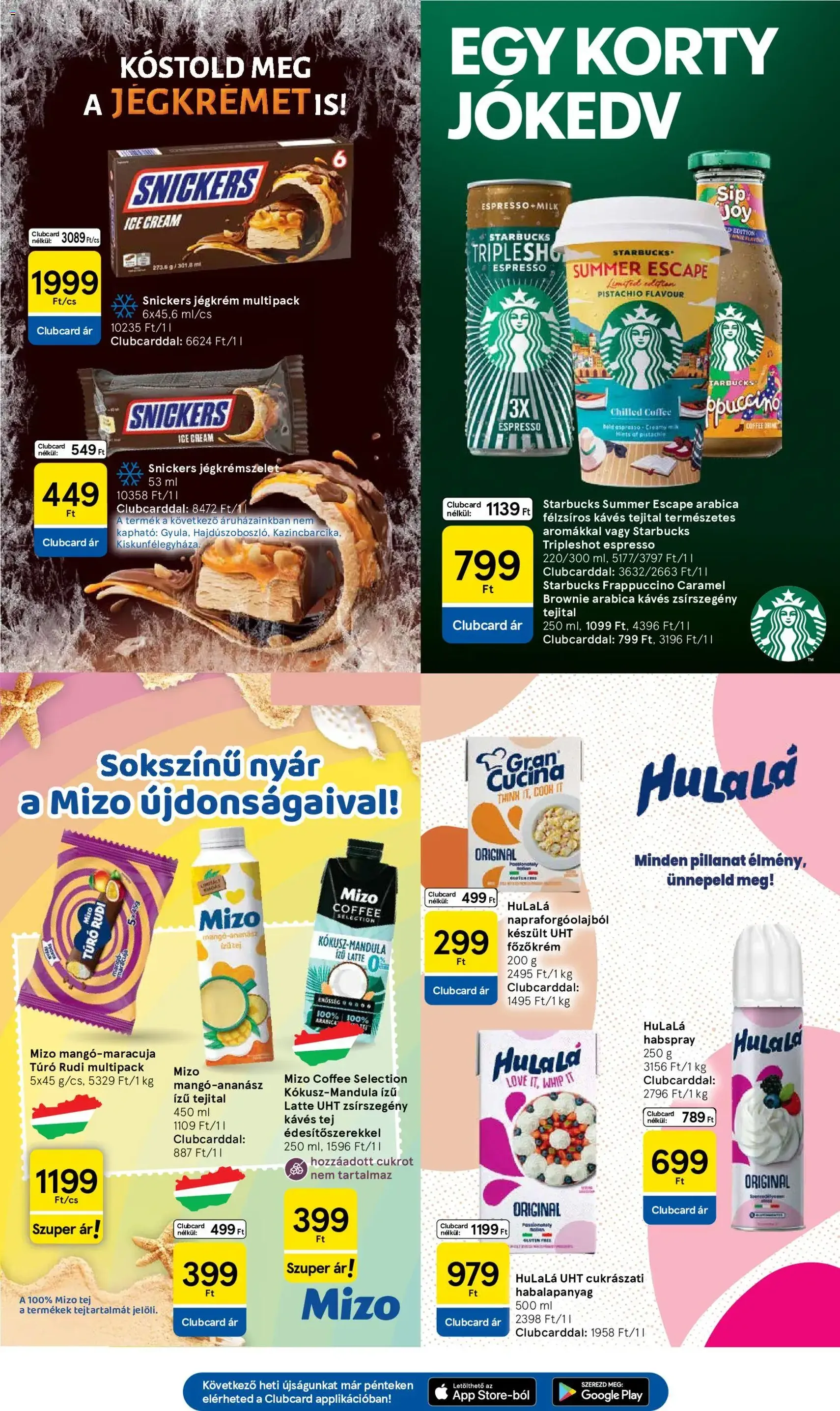 Tesco aktuális akciós újság - 2026.07.23. érvényes szórólap 19 oldal 30 oldalból